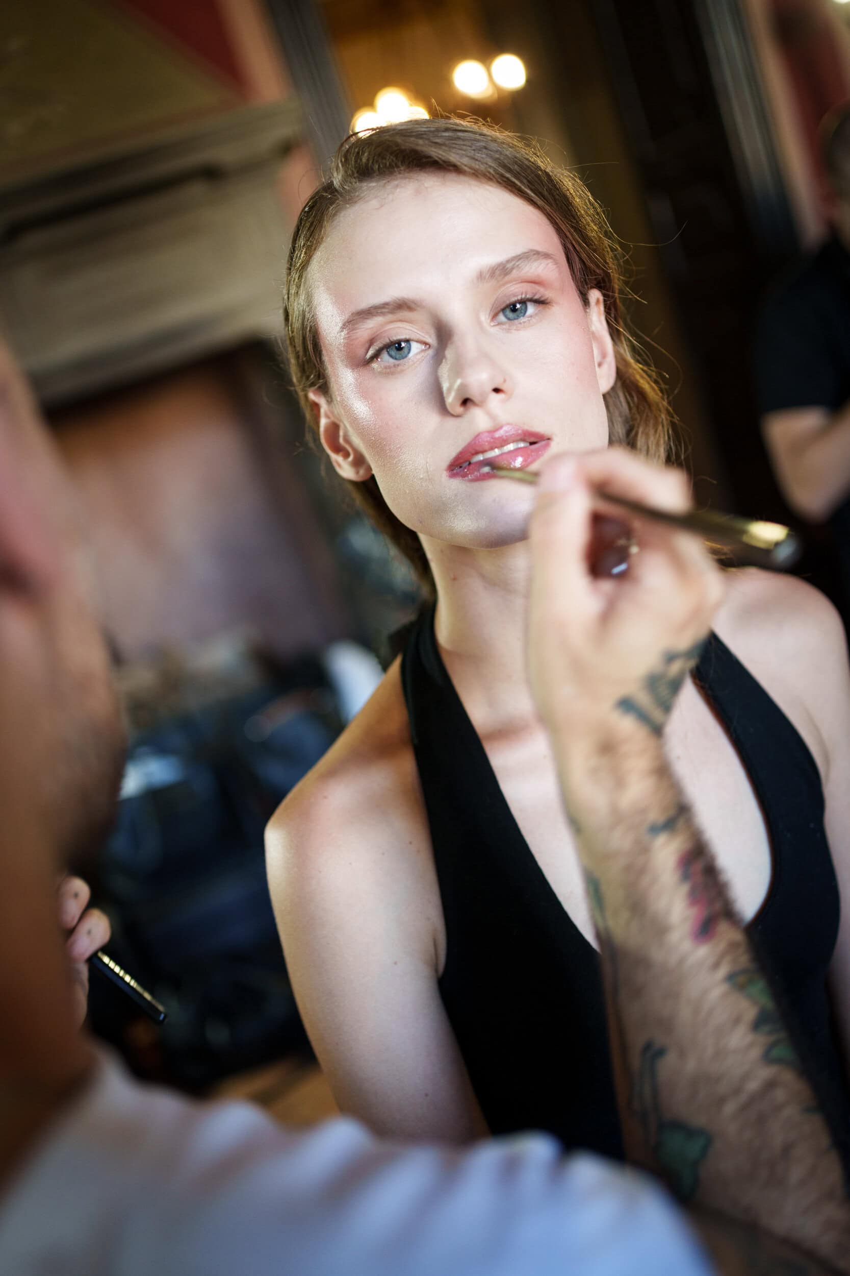 Rowen Rose Spring 2026 Men's Fashion Show Backstage