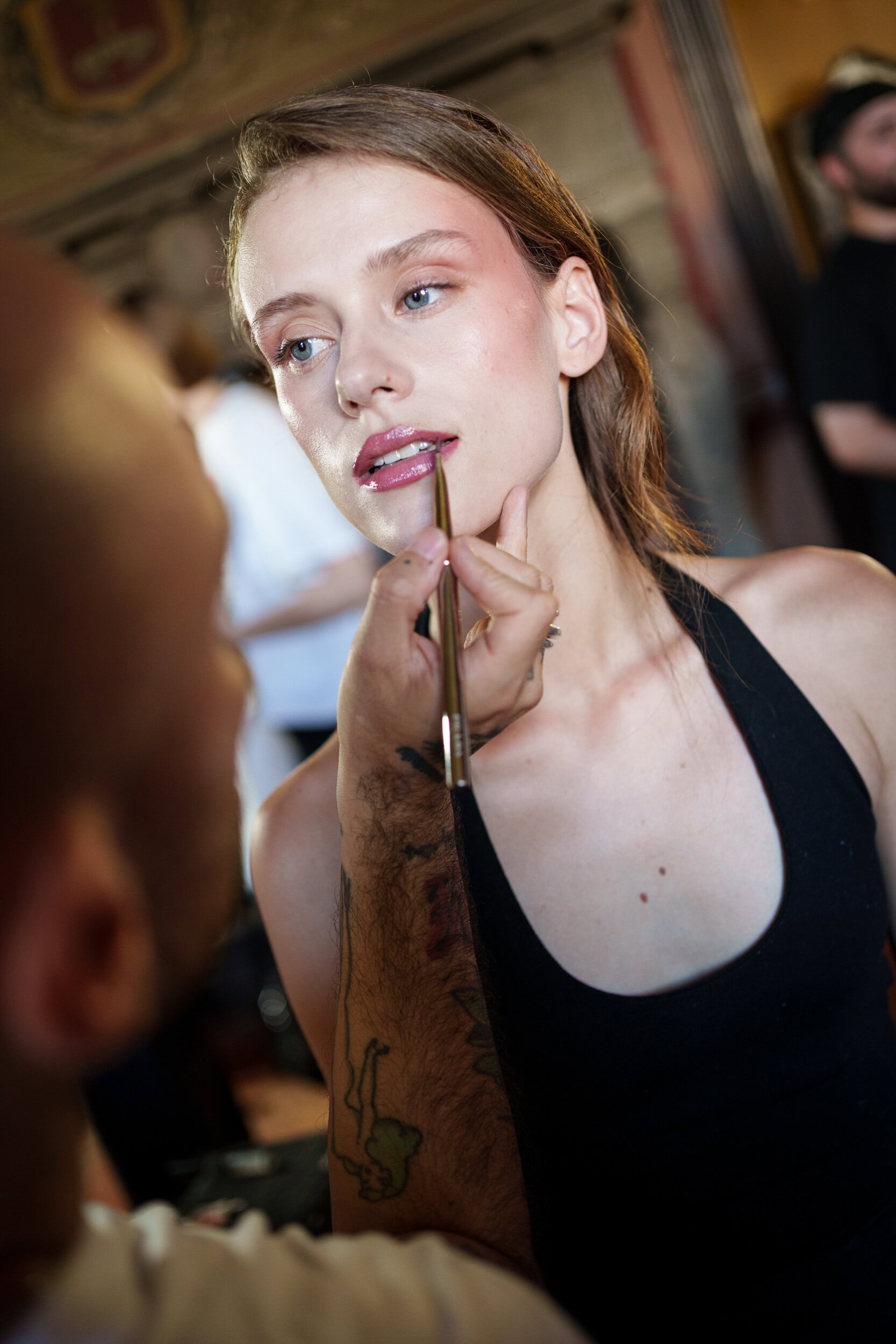 Rowen Rose Spring 2026 Men's Fashion Show Backstage