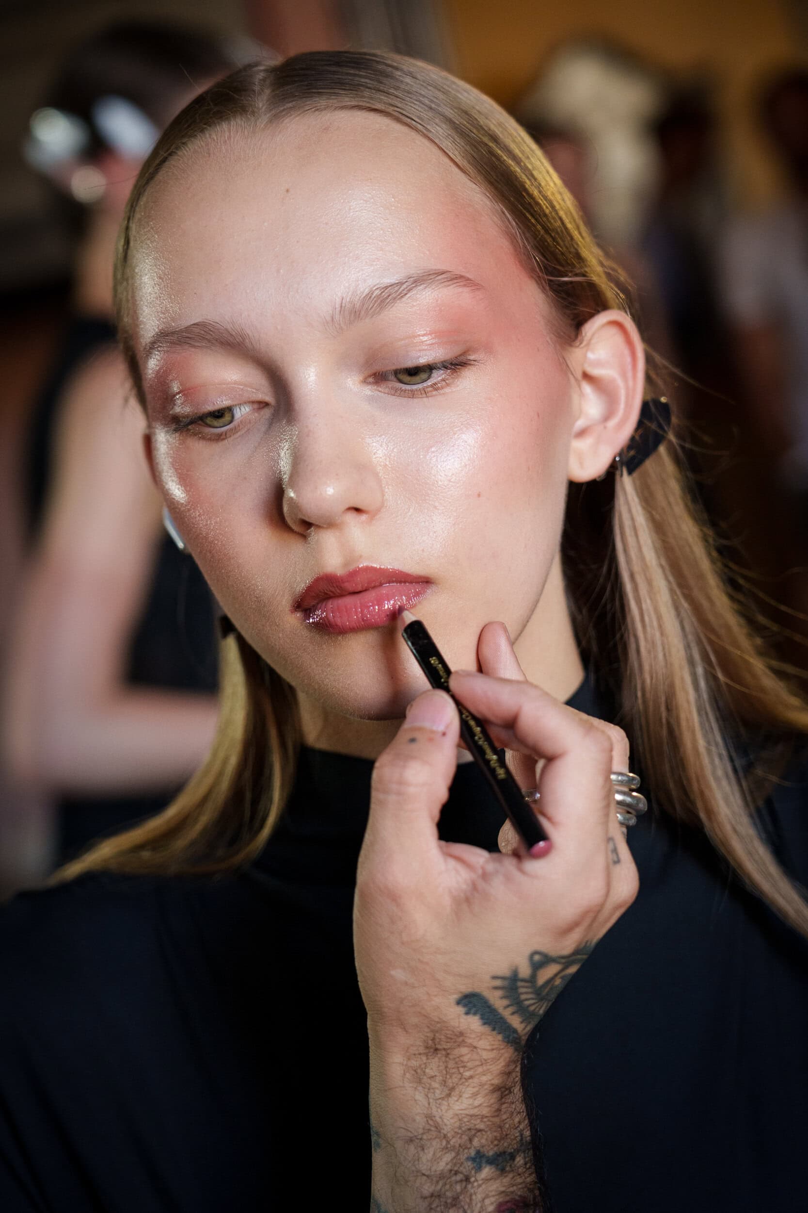 Rowen Rose Spring 2026 Men's Fashion Show Backstage