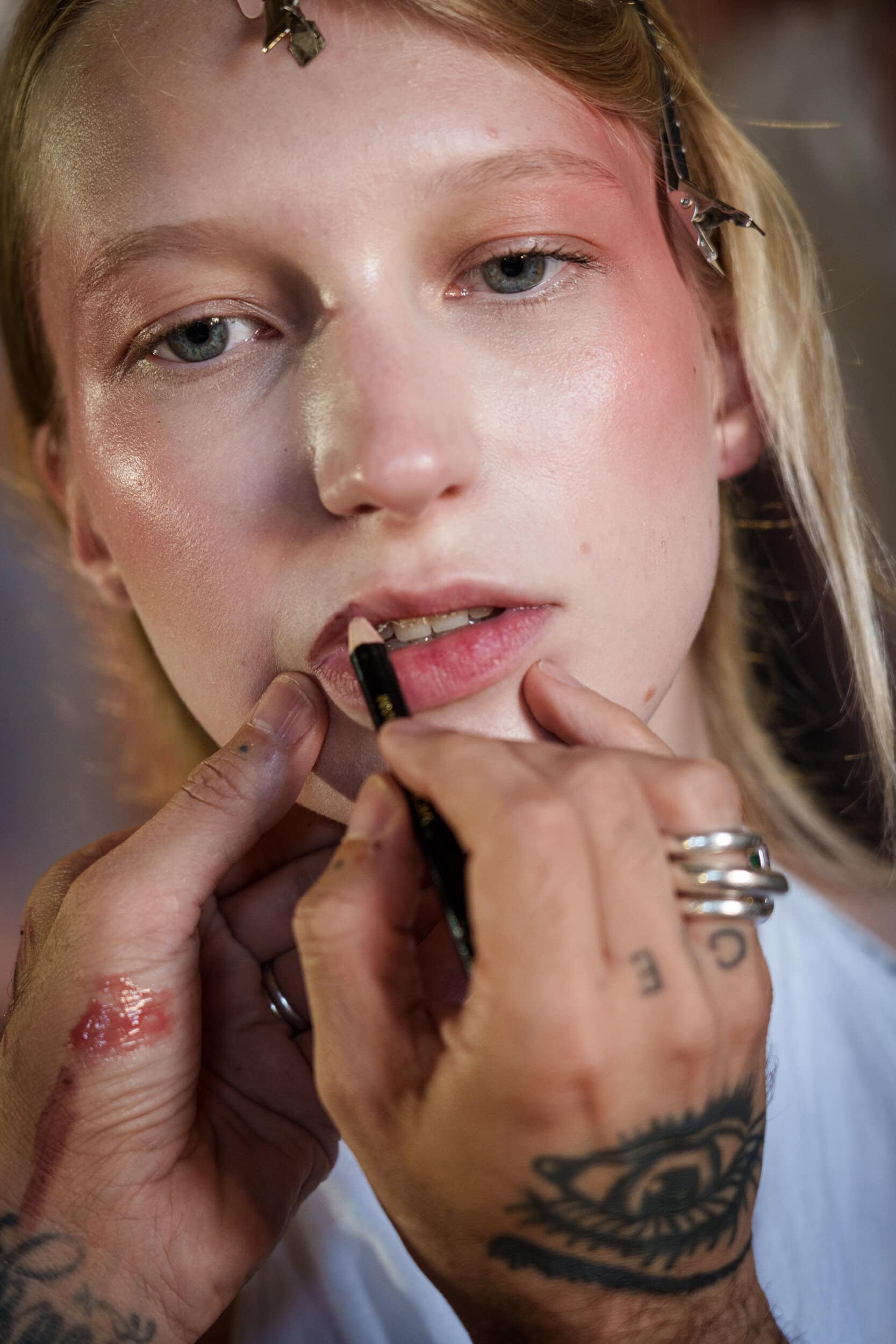 Rowen Rose Spring 2026 Men's Fashion Show Backstage