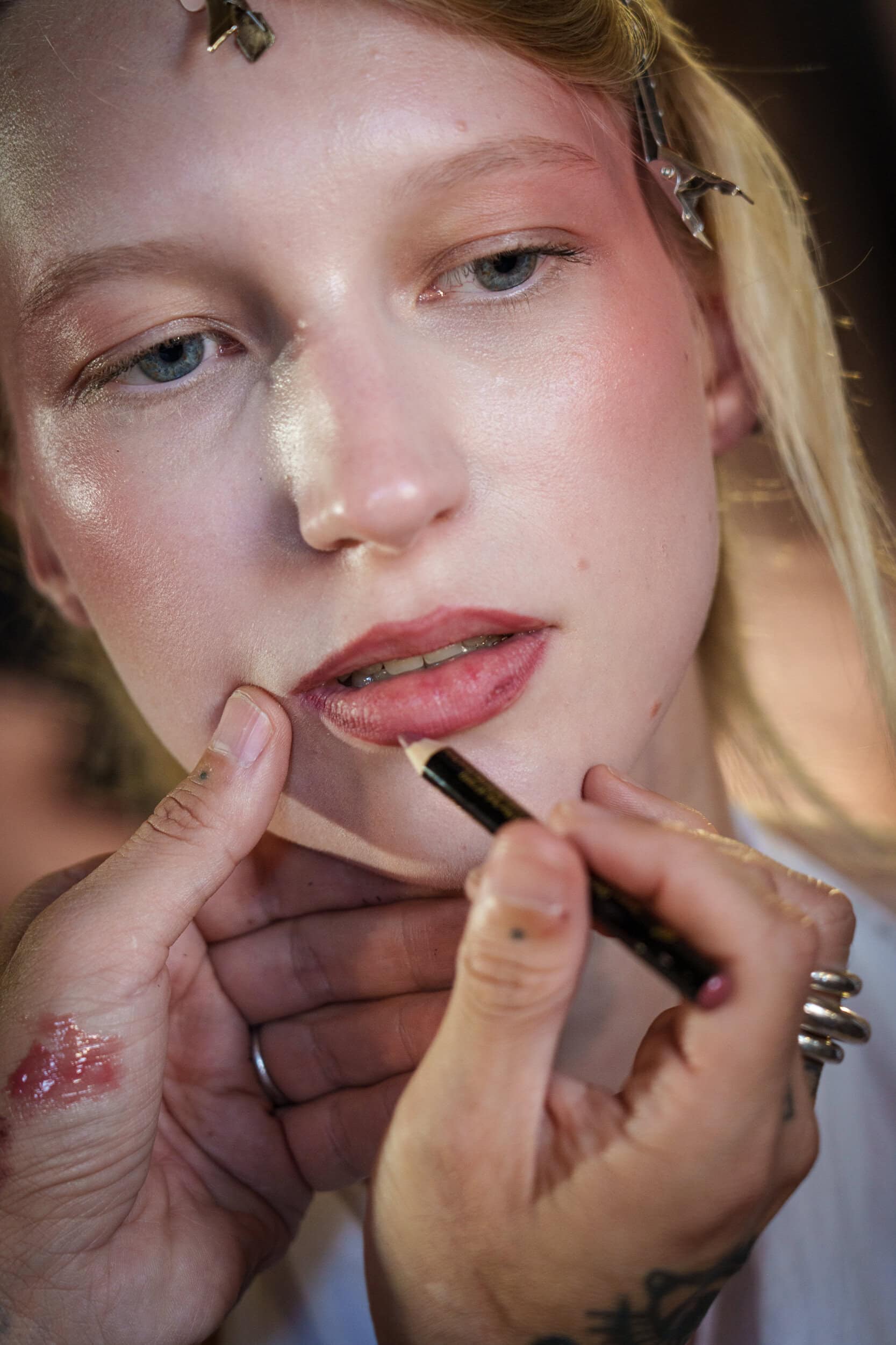 Rowen Rose Spring 2026 Men's Fashion Show Backstage