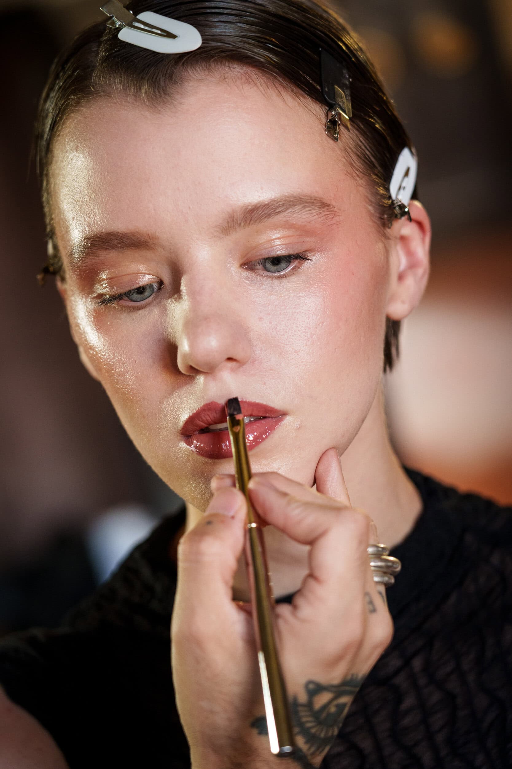 Rowen Rose Spring 2026 Men's Fashion Show Backstage