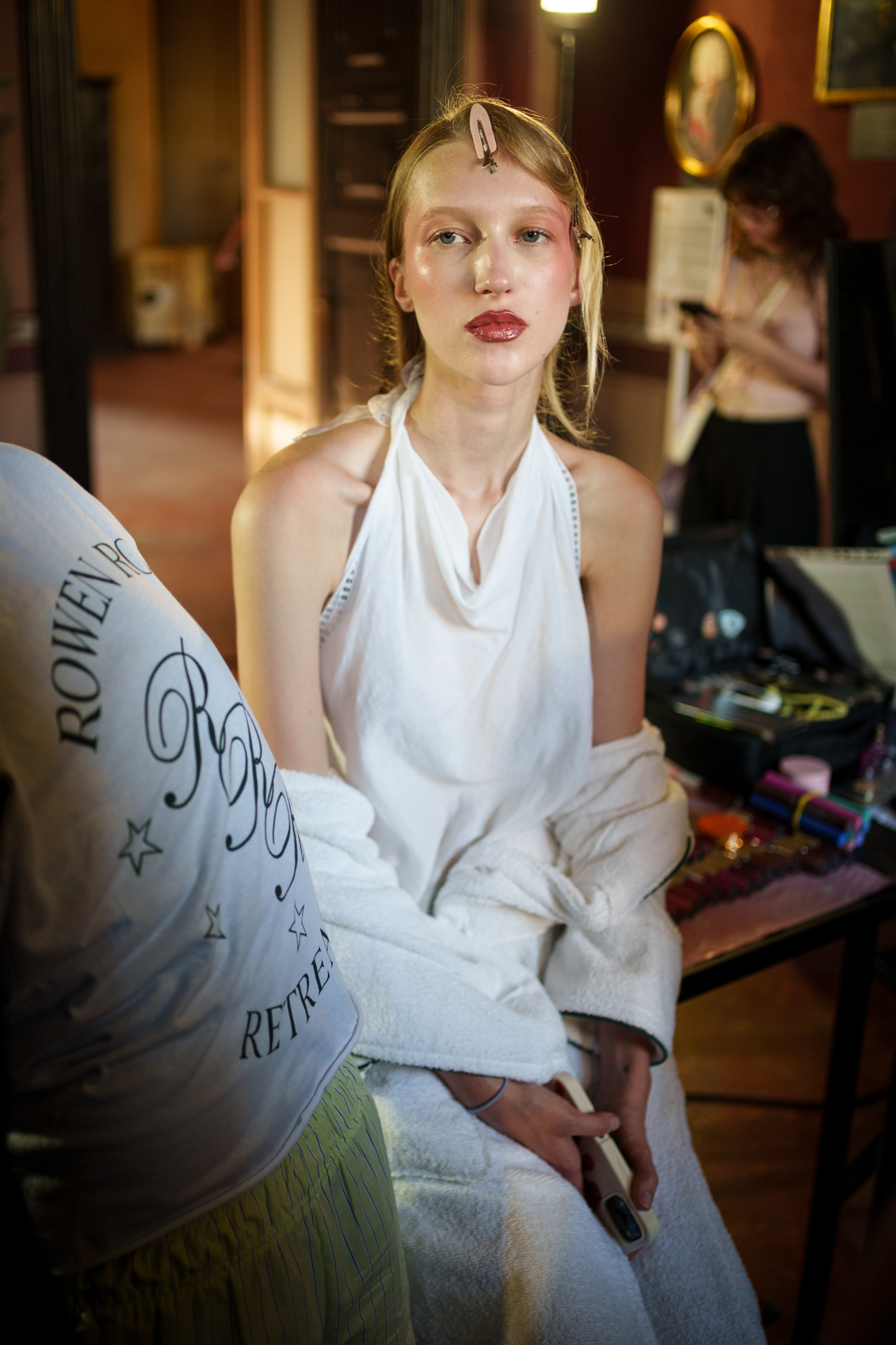 Rowen Rose Spring 2026 Men's Fashion Show Backstage