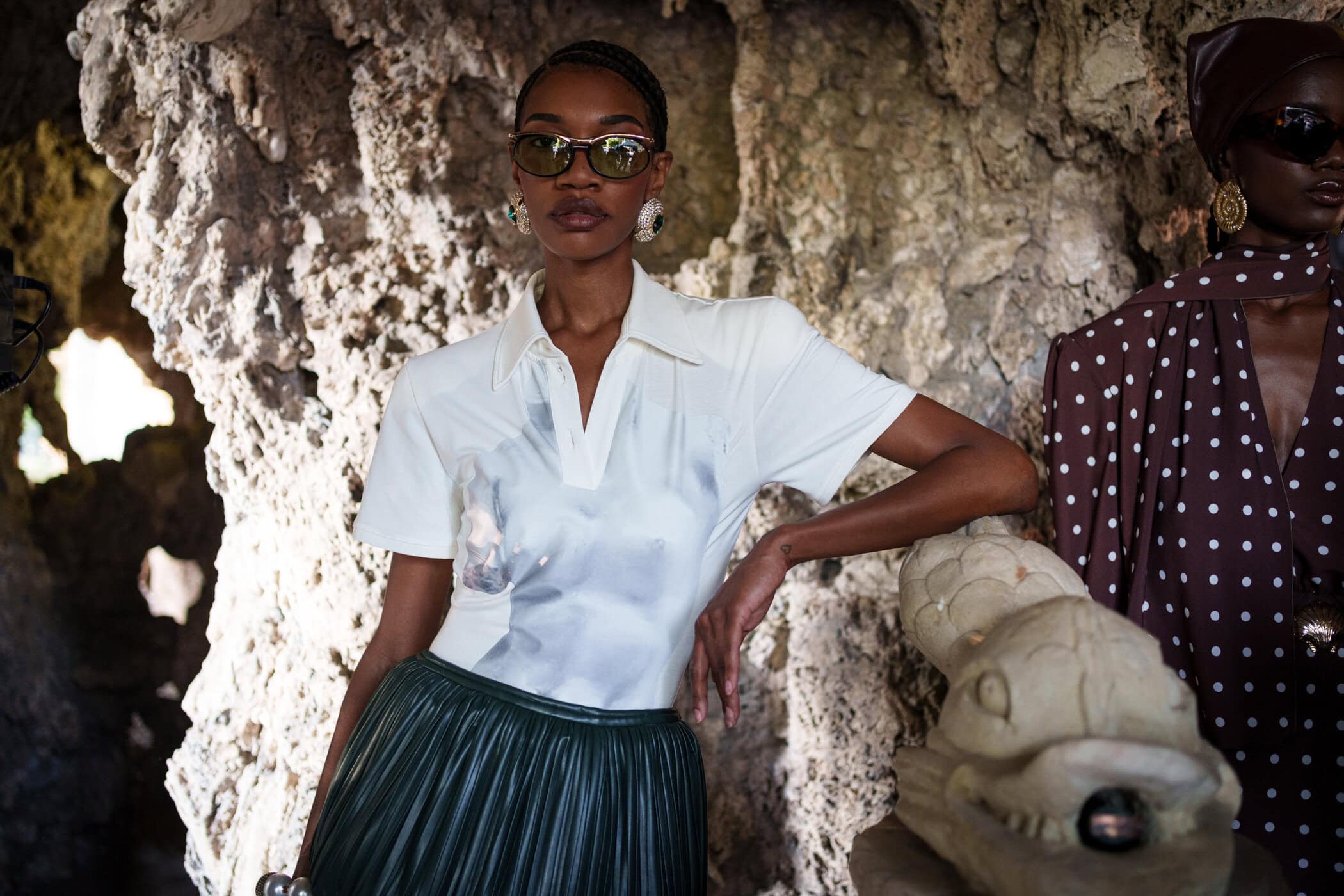 Rowen Rose Spring 2026 Men's Fashion Show Backstage