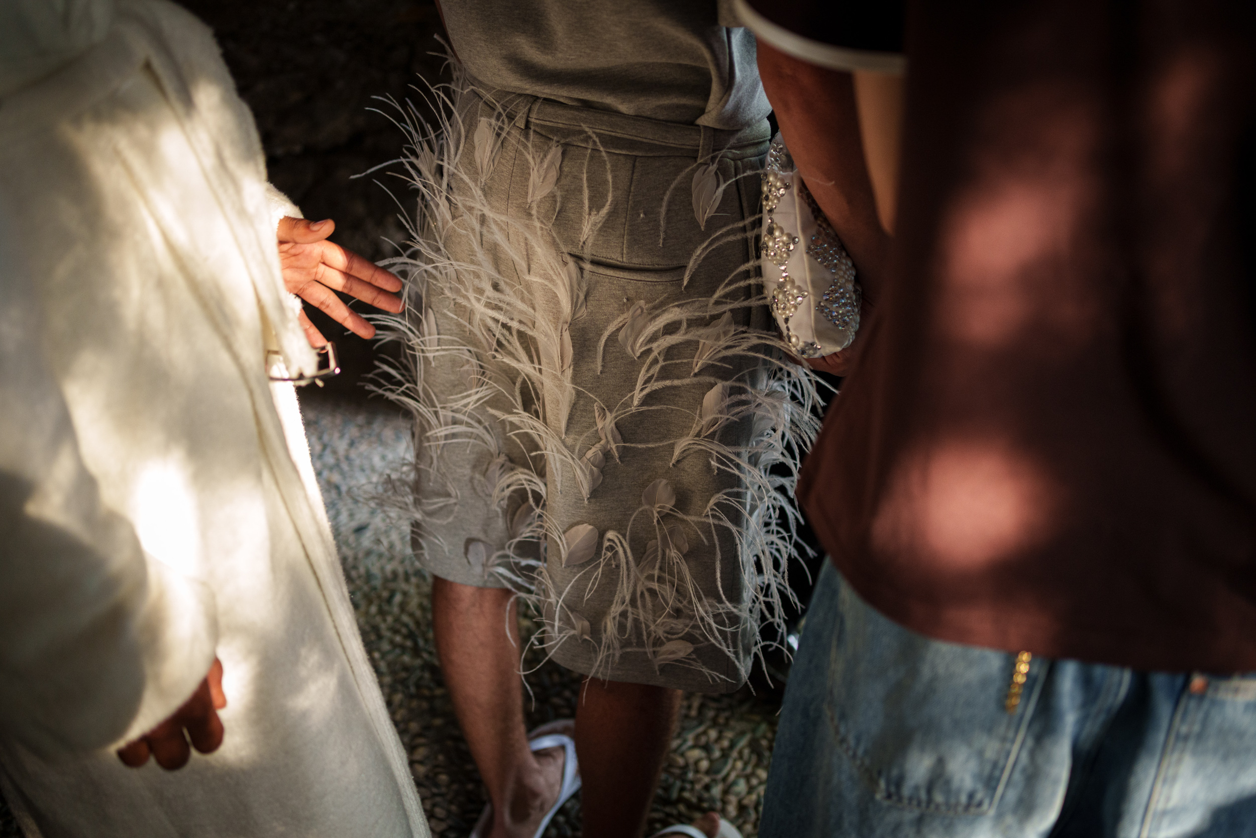 Rowen Rose Spring 2026 Men's Fashion Show Backstage