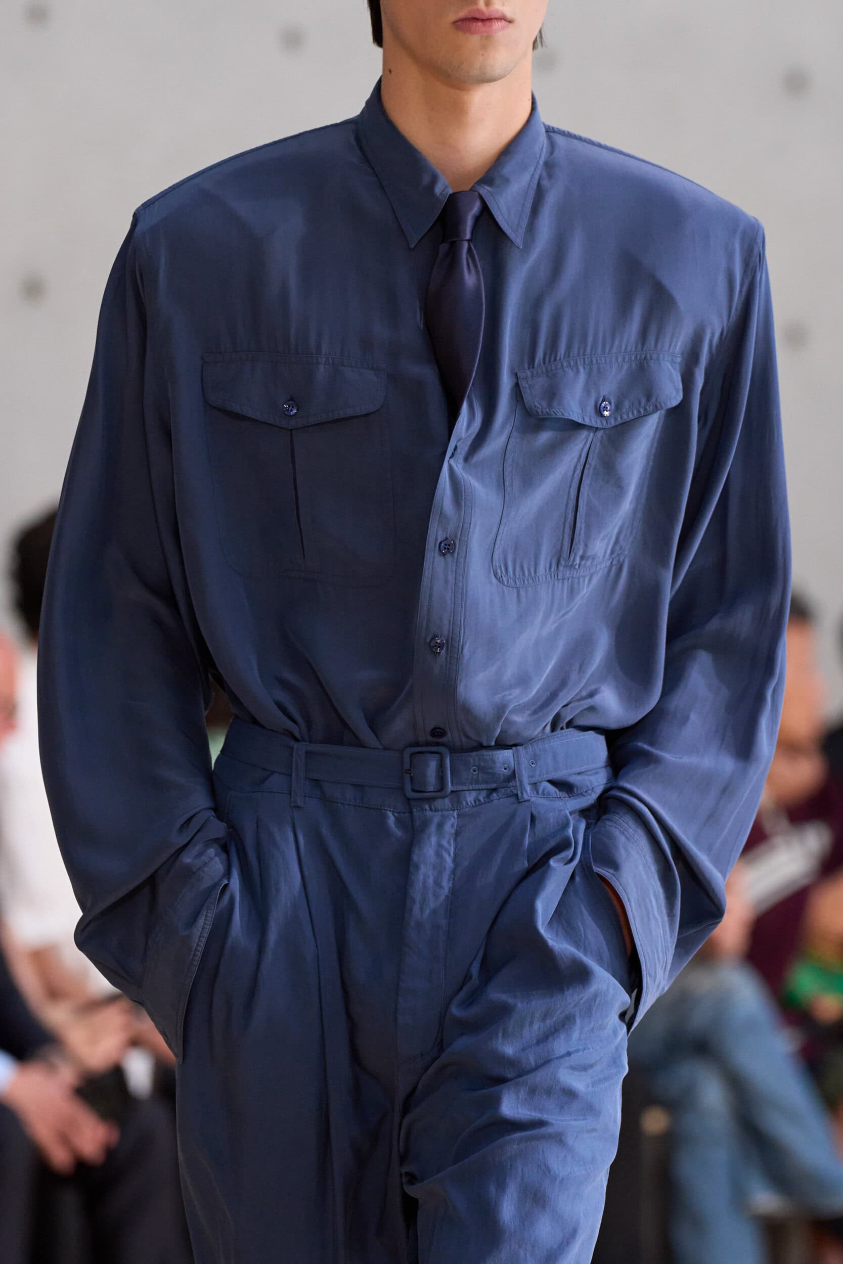 Saint Laurent Spring 2026 Men's Fashion Show Details