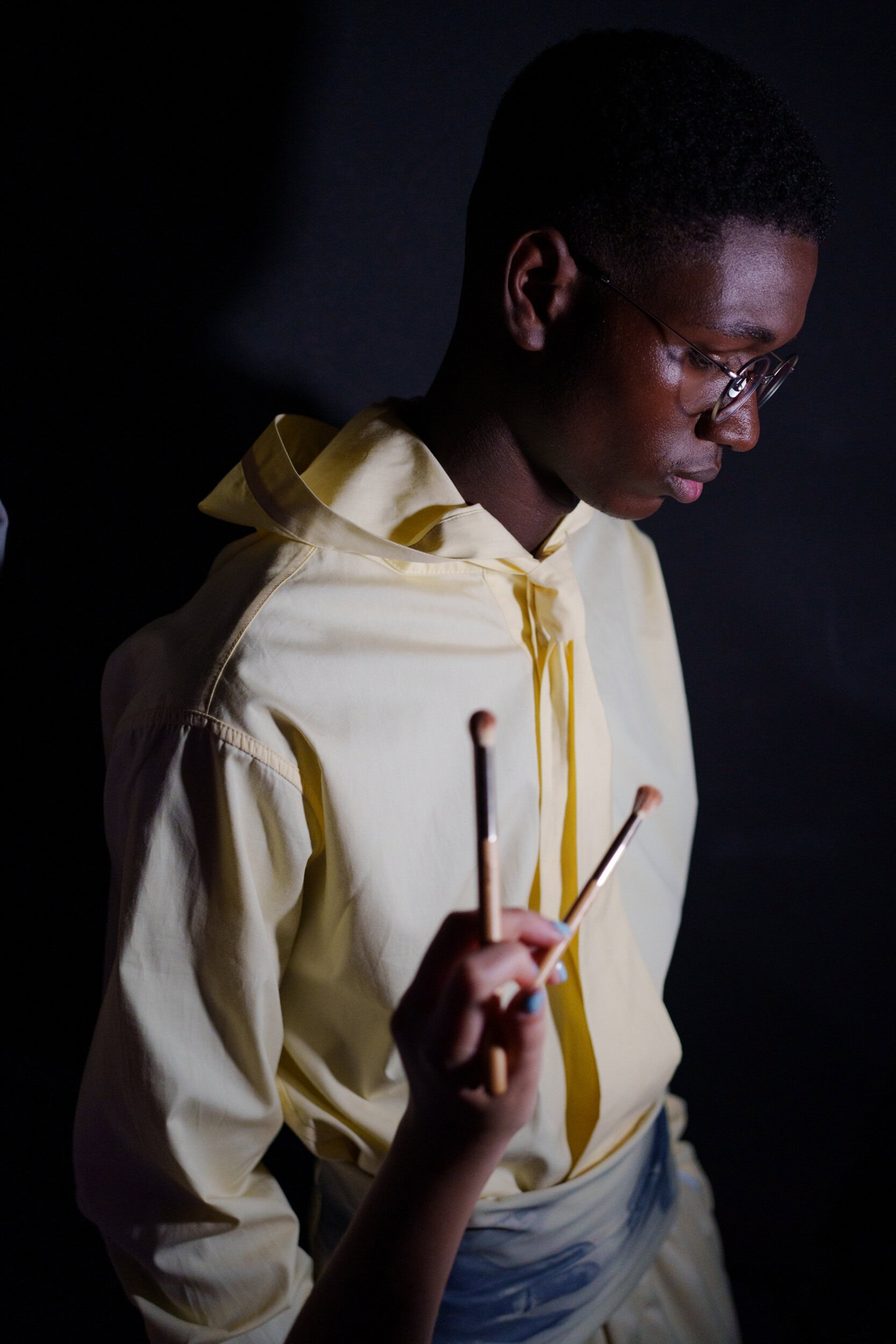 Saul Nash Spring 2026 Men's Fashion Show Backstage