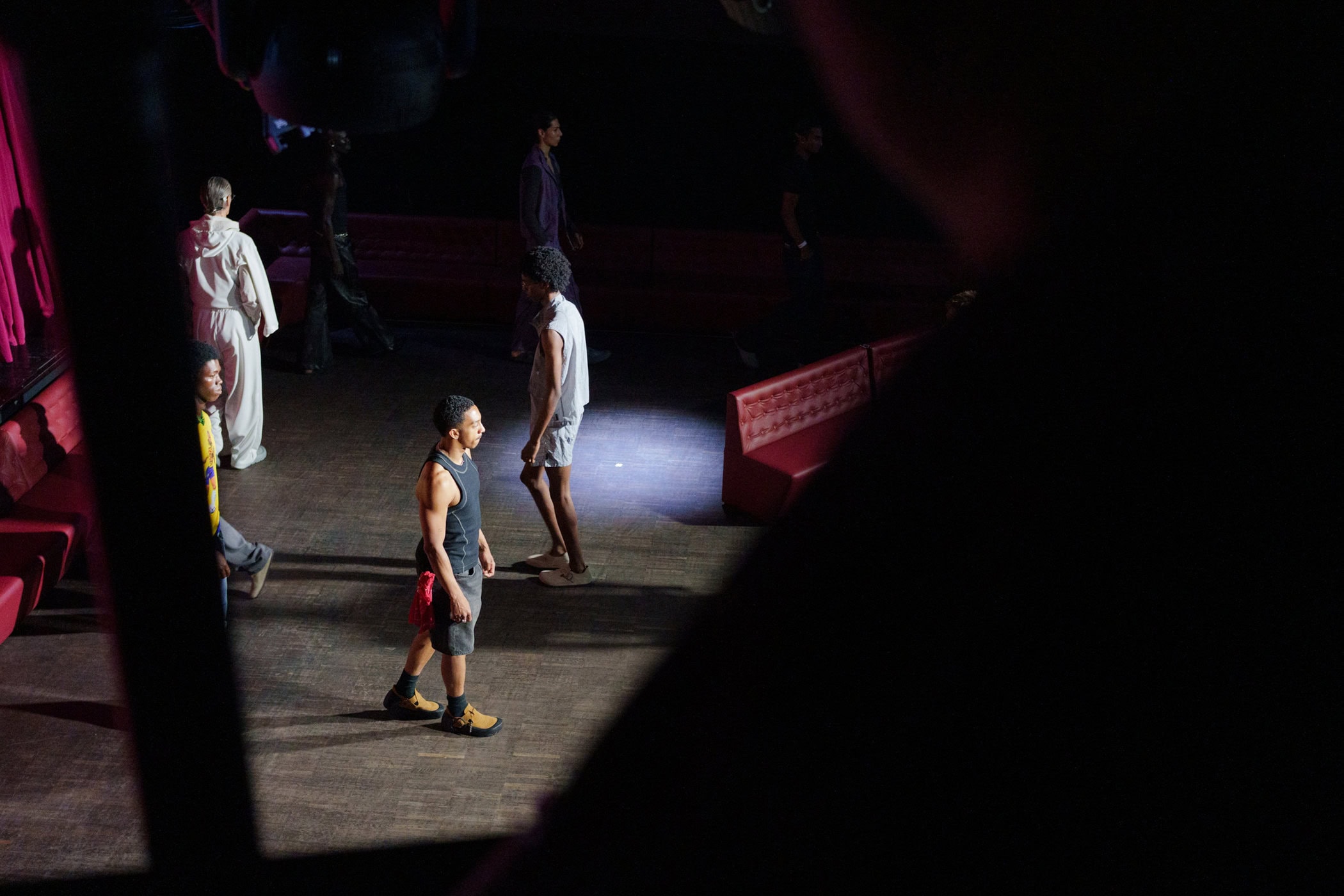 Saul Nash Spring 2026 Men's Fashion Show Backstage
