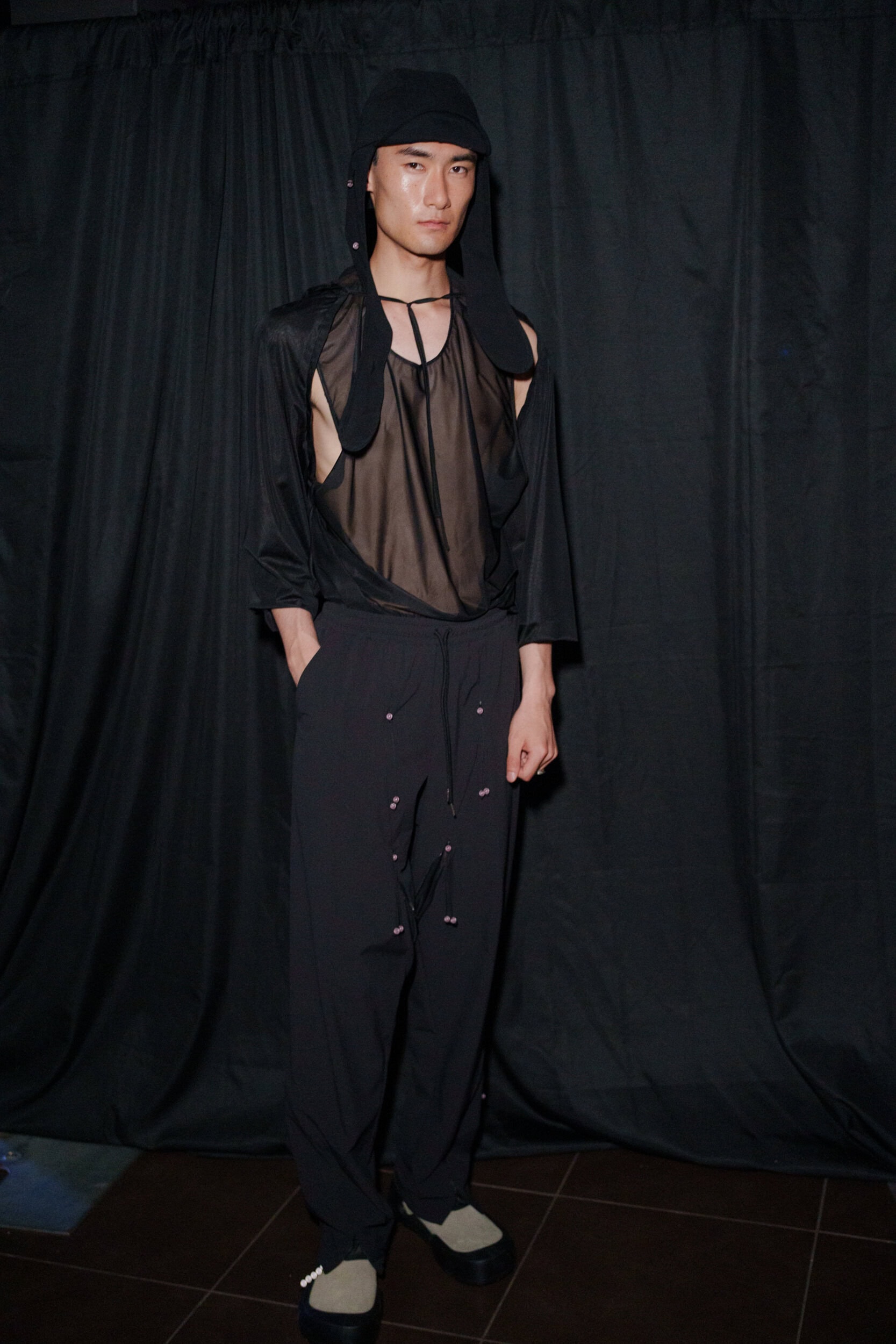 Saul Nash Spring 2026 Men's Fashion Show Backstage