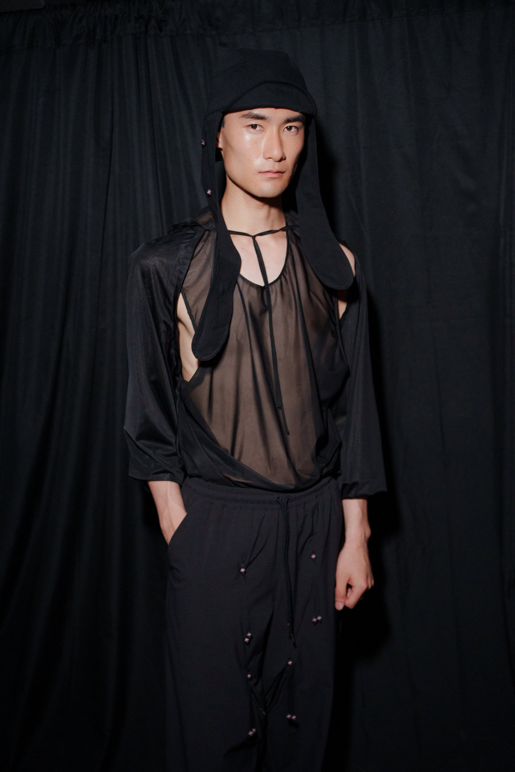 Saul Nash Spring 2026 Men's Fashion Show Backstage
