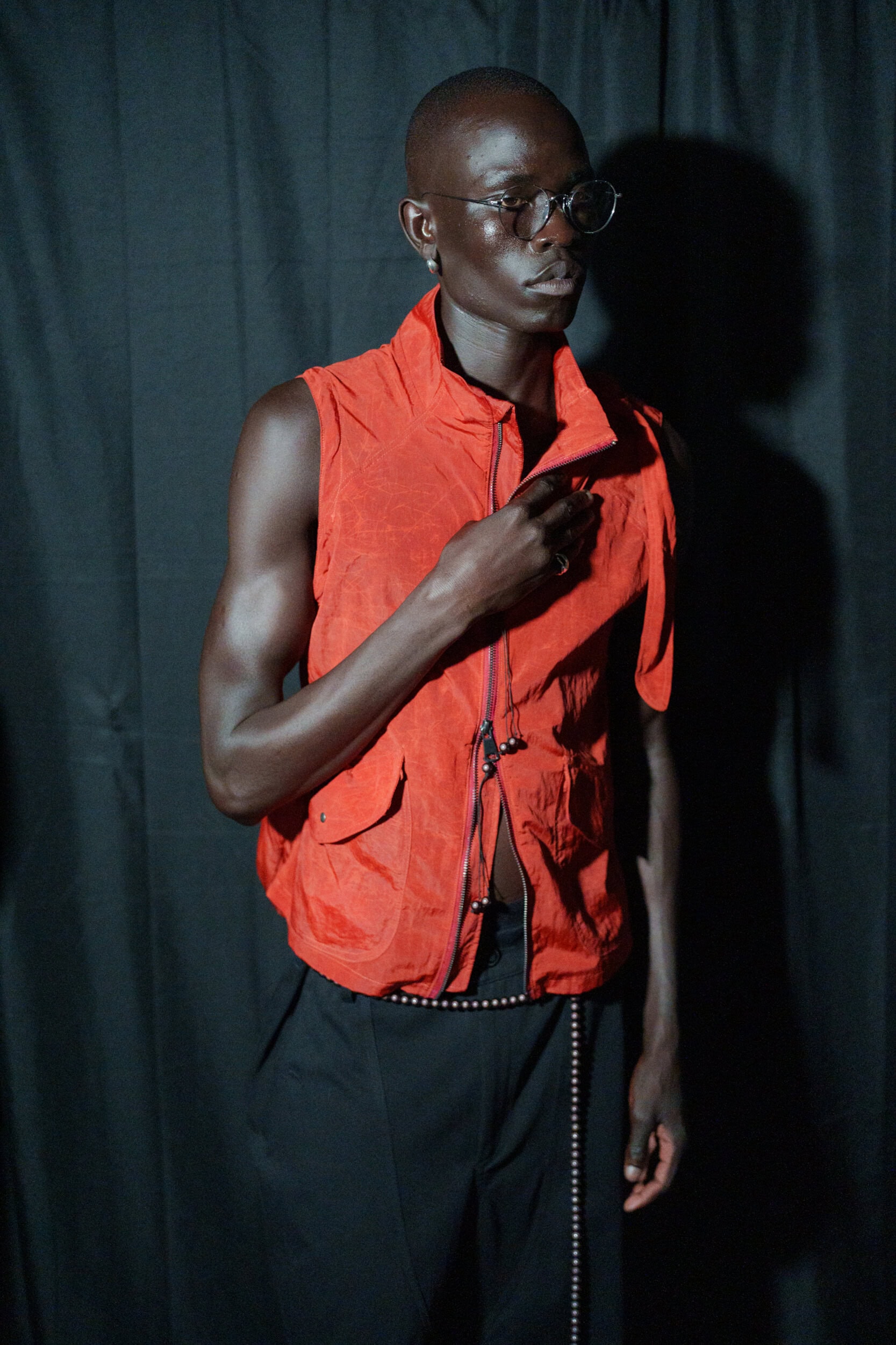 Saul Nash Spring 2026 Men's Fashion Show Backstage