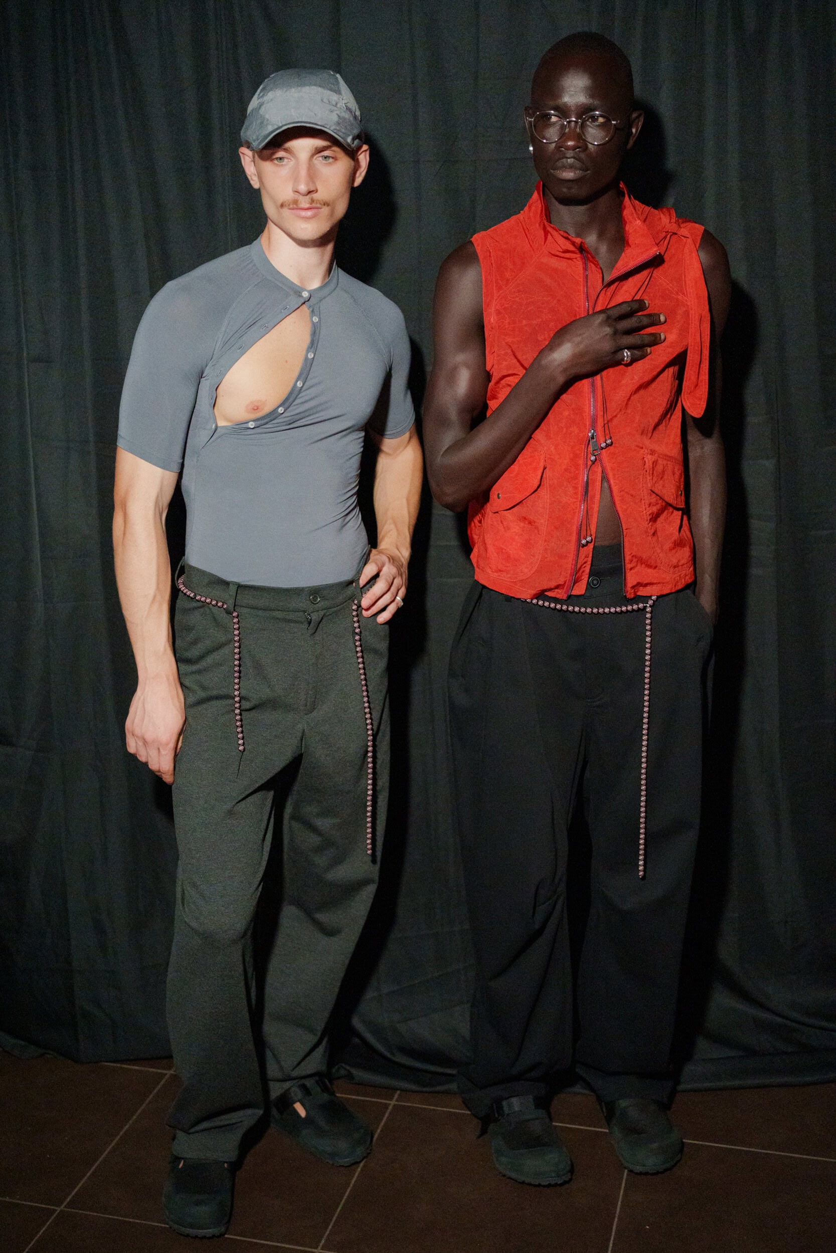 Saul Nash Spring 2026 Men's Fashion Show Backstage