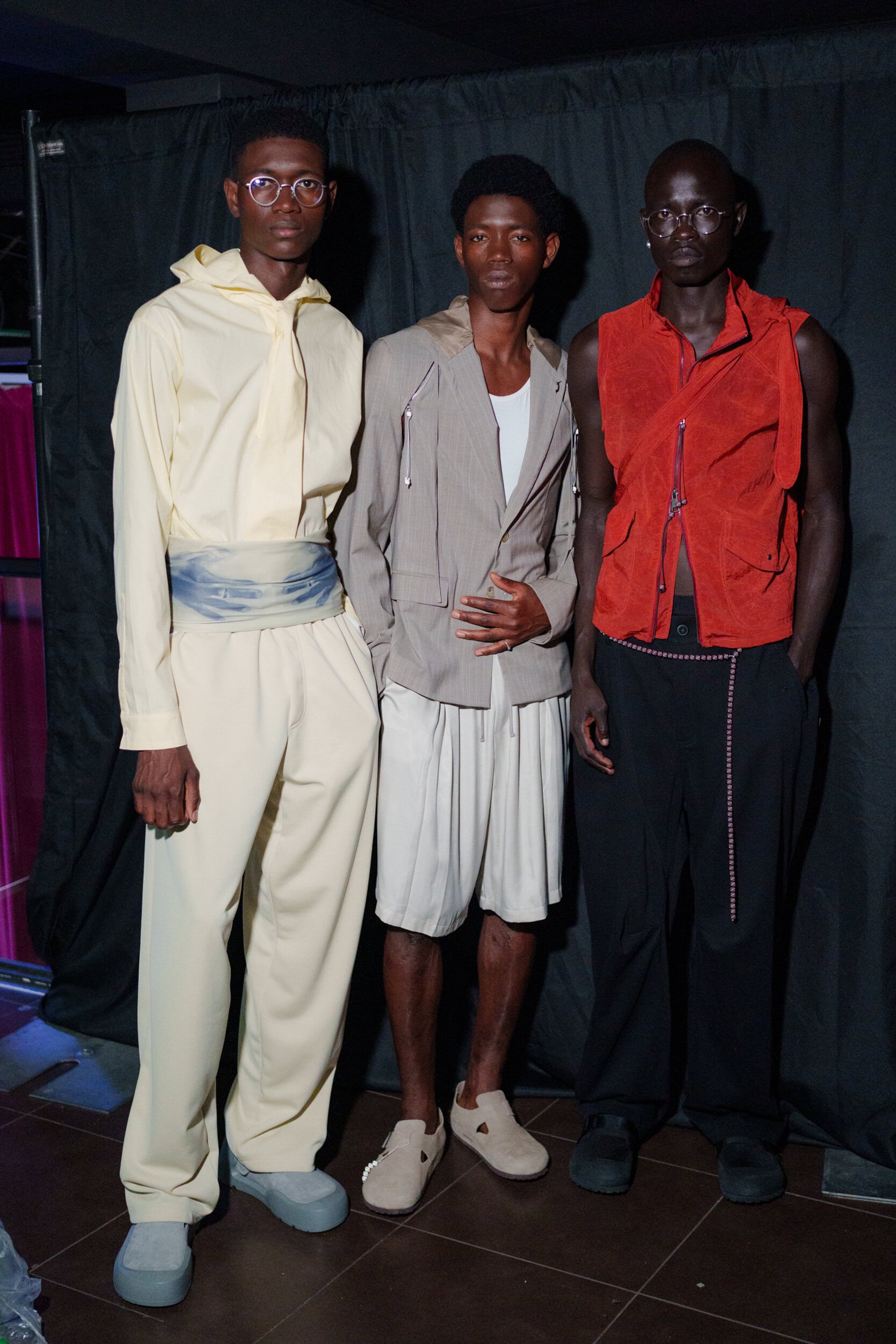 Saul Nash Spring 2026 Men's Fashion Show Backstage
