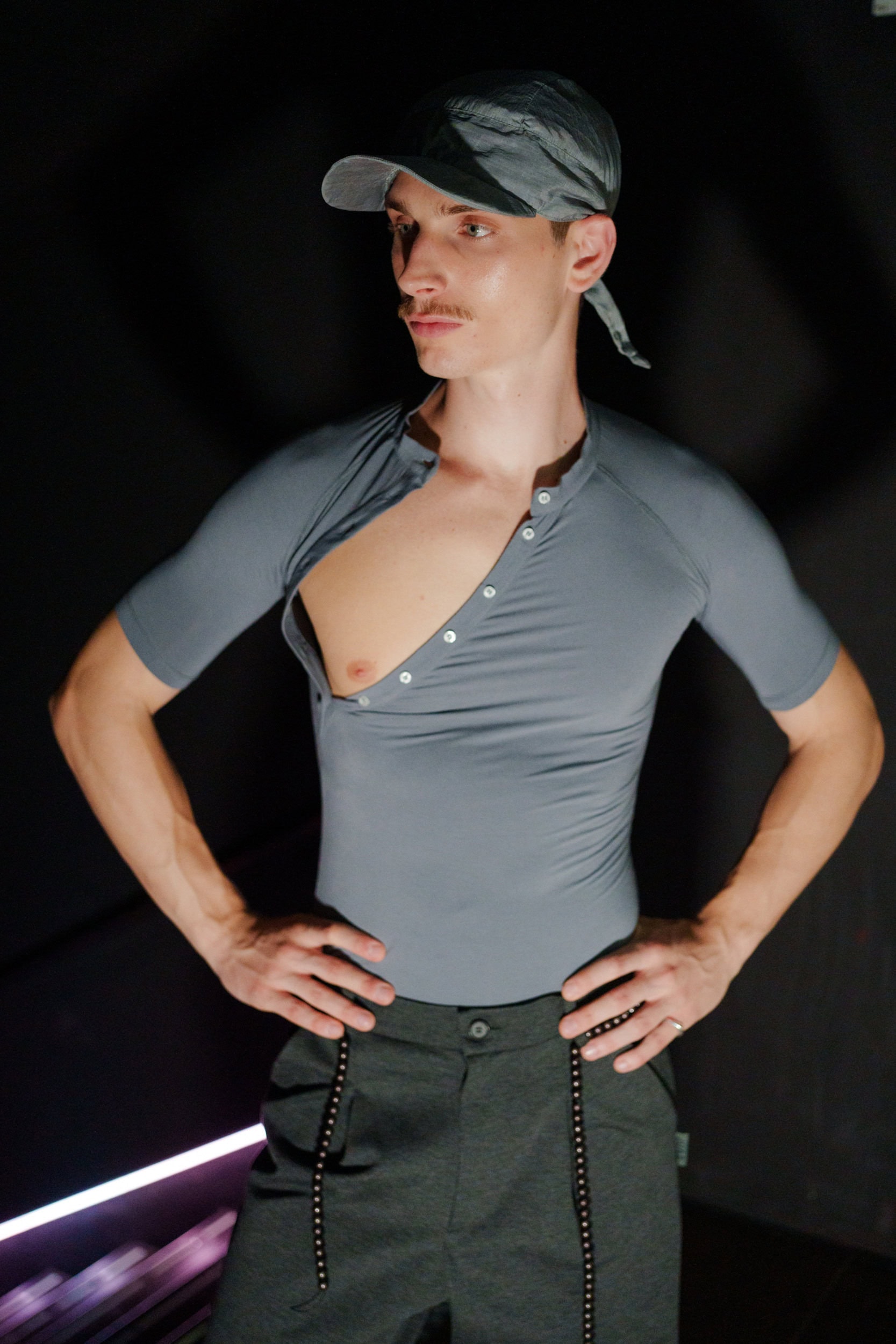 Saul Nash Spring 2026 Men's Fashion Show Backstage