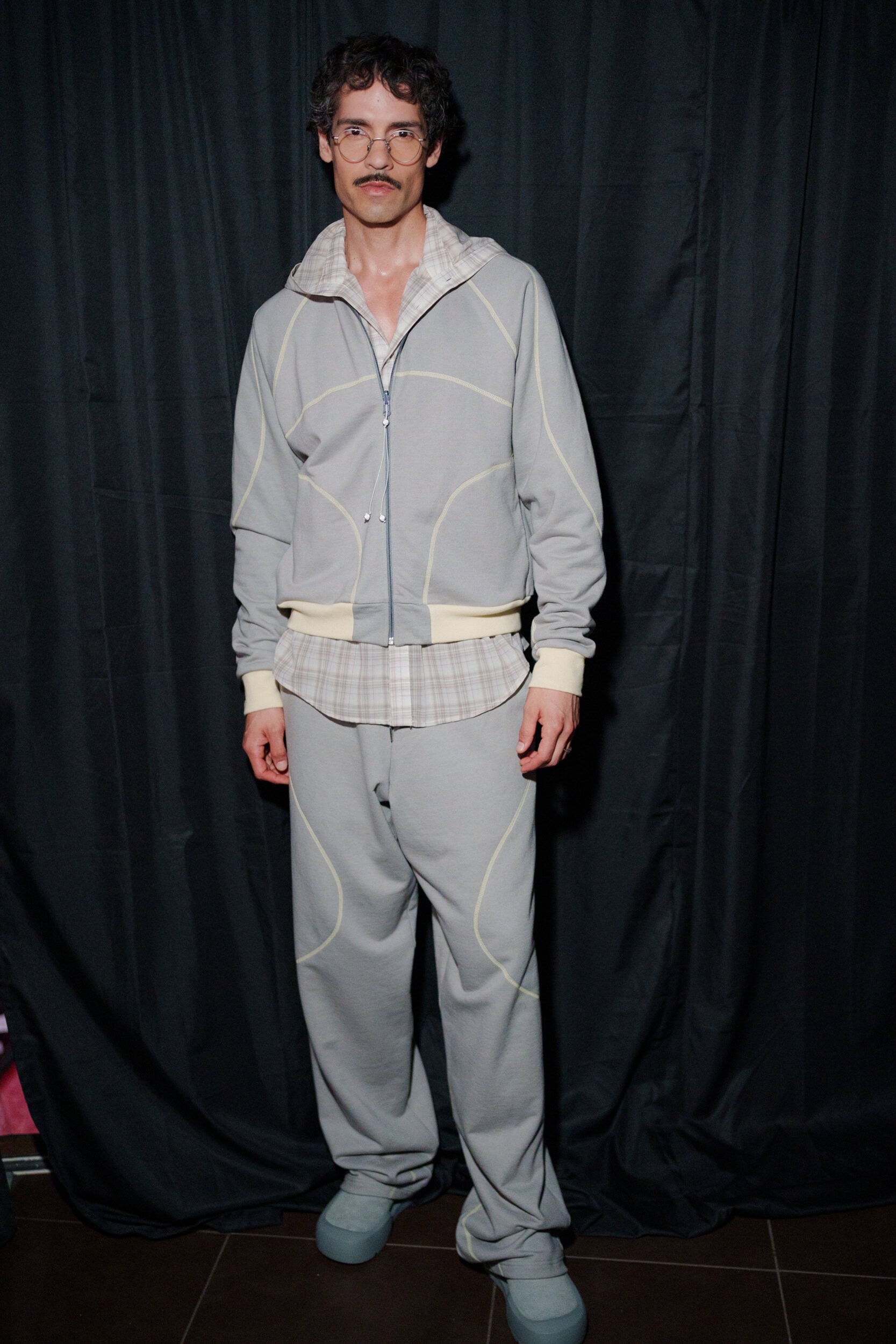 Saul Nash Spring 2026 Men's Fashion Show Backstage