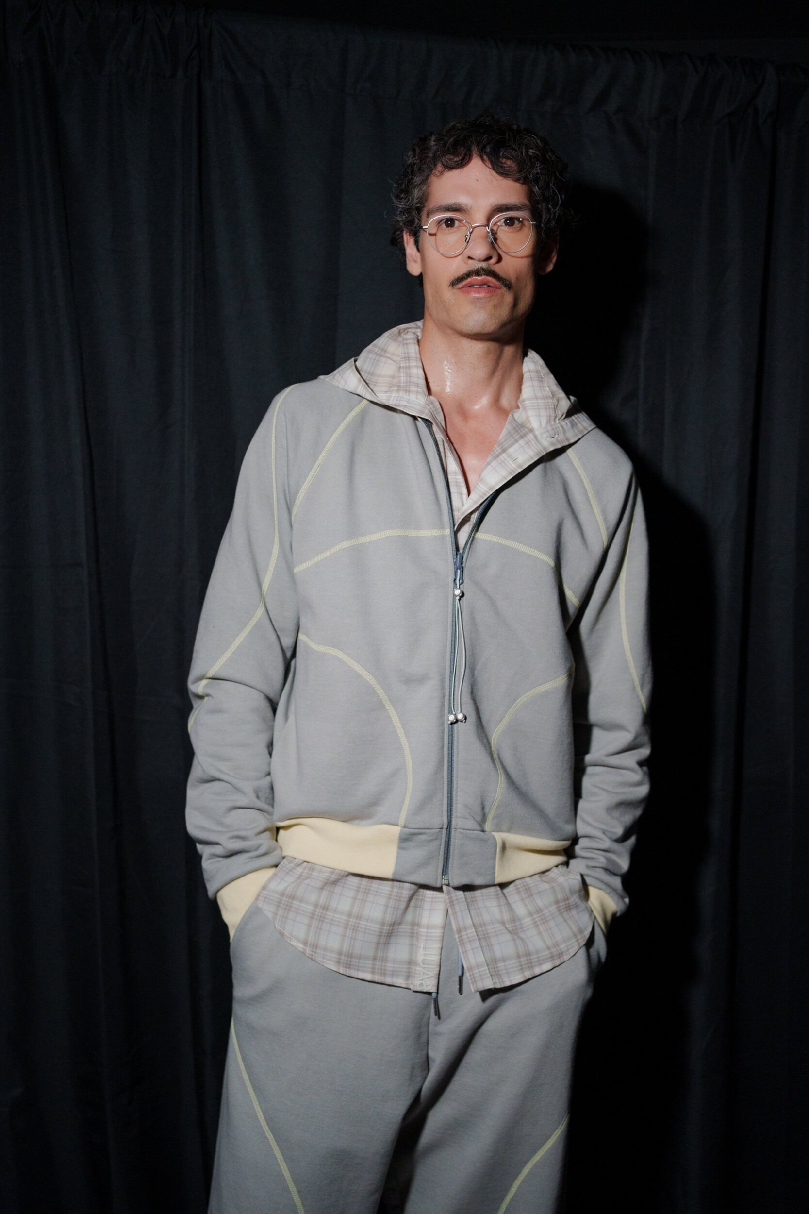 Saul Nash Spring 2026 Men's Fashion Show Backstage