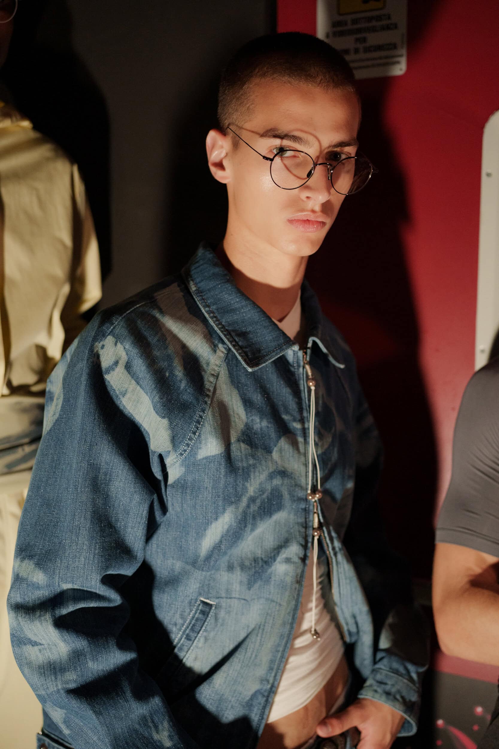 Saul Nash Spring 2026 Men's Fashion Show Backstage