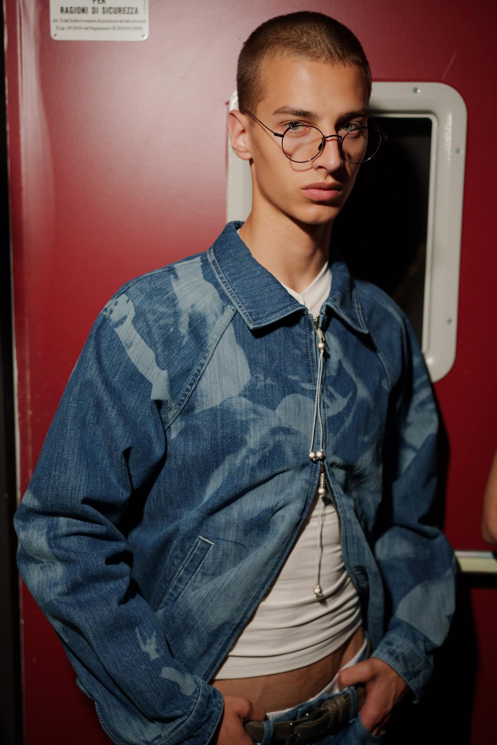 Saul Nash Spring 2026 Men's Fashion Show Backstage
