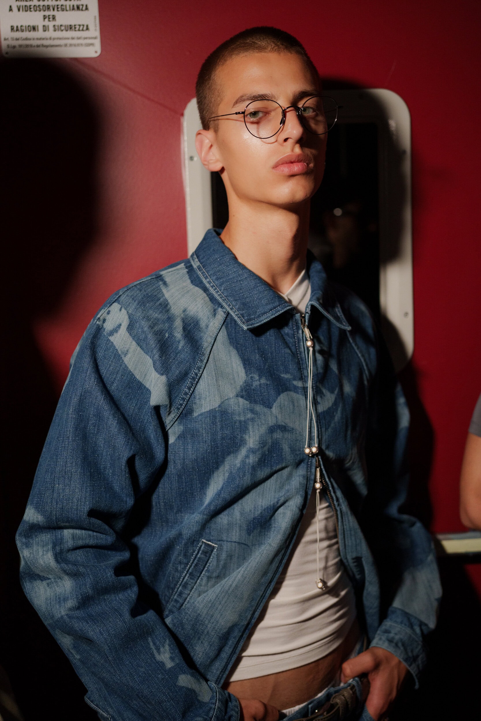 Saul Nash Spring 2026 Men's Fashion Show Backstage