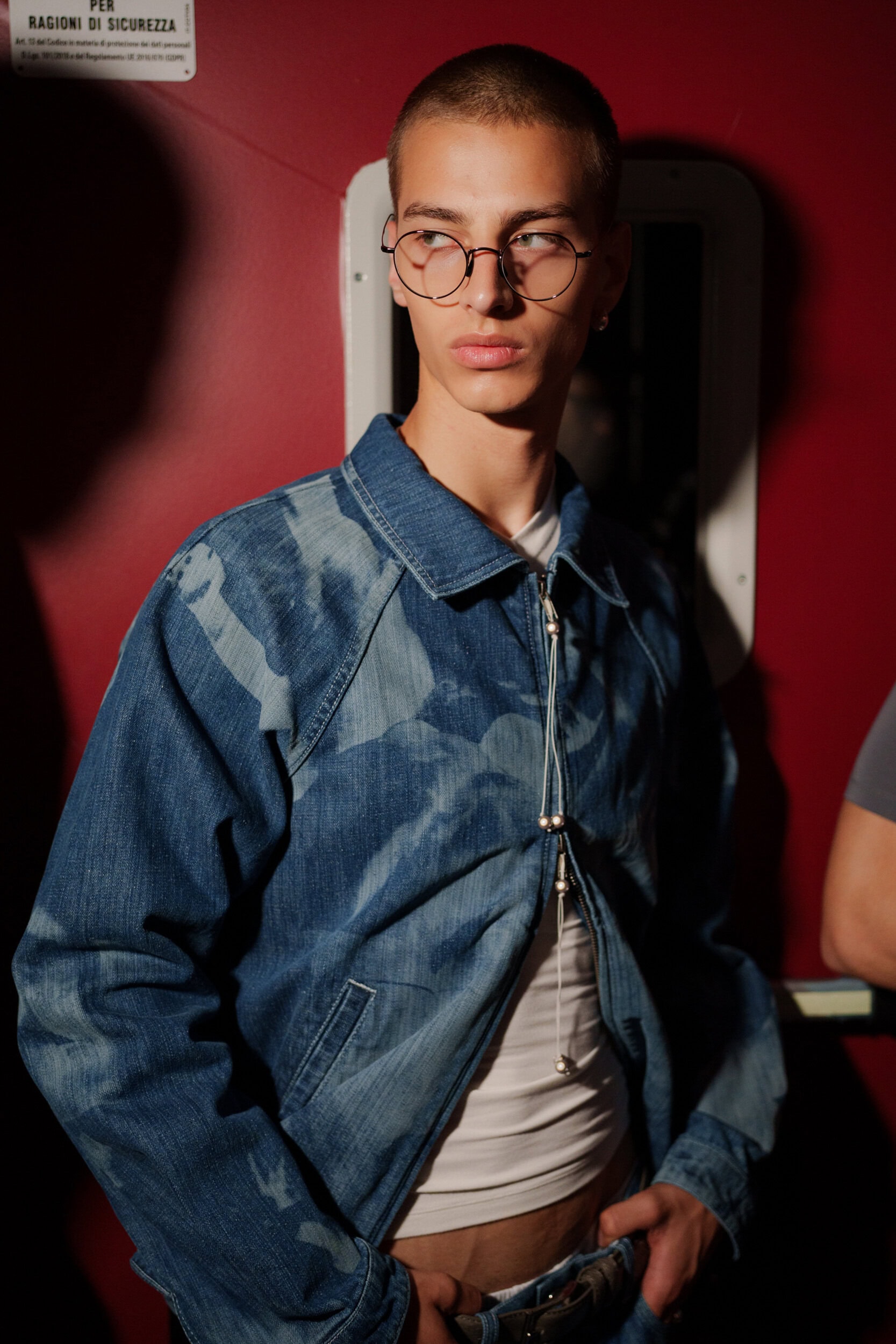 Saul Nash Spring 2026 Men's Fashion Show Backstage