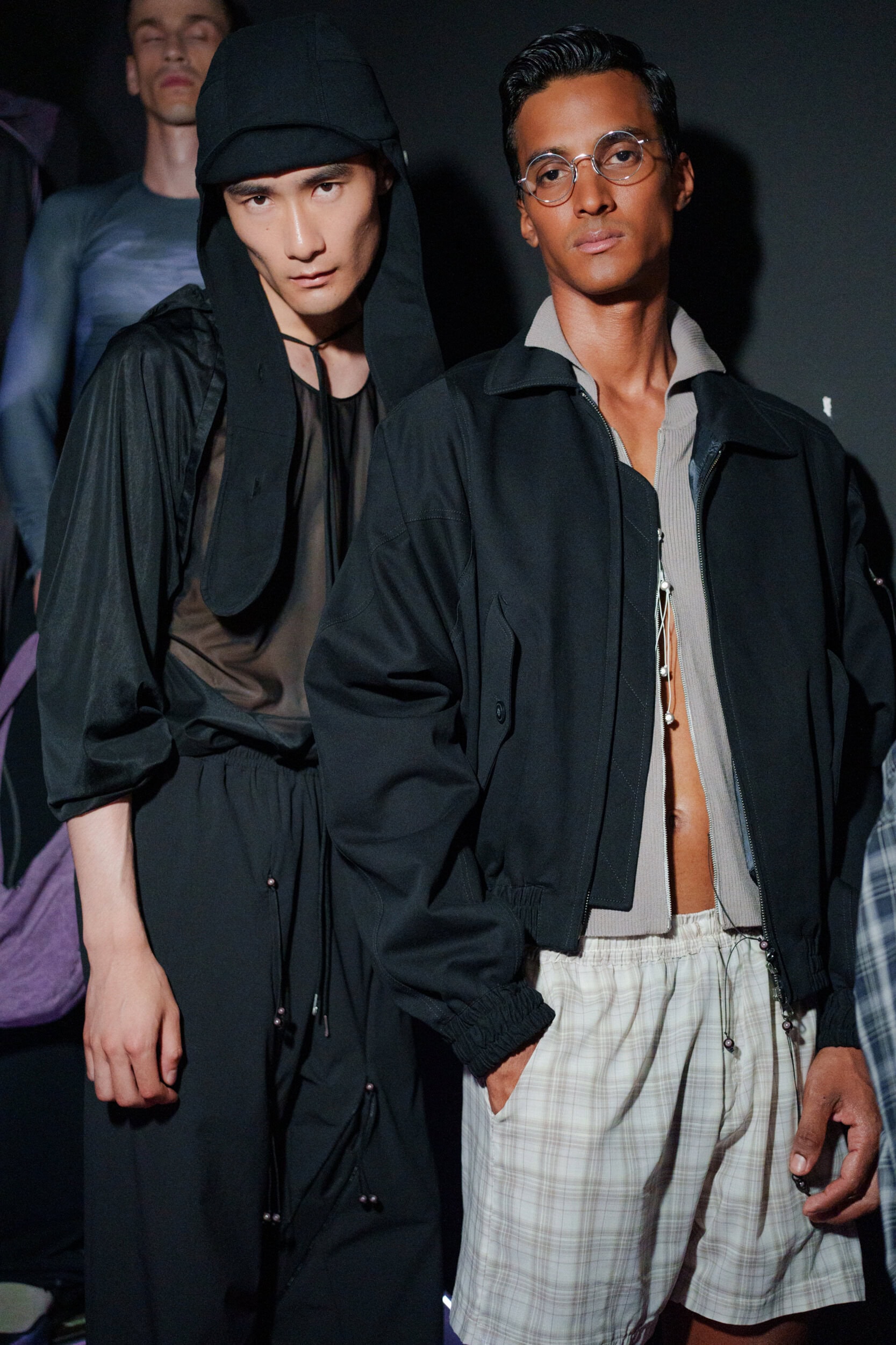 Saul Nash Spring 2026 Men's Fashion Show Backstage