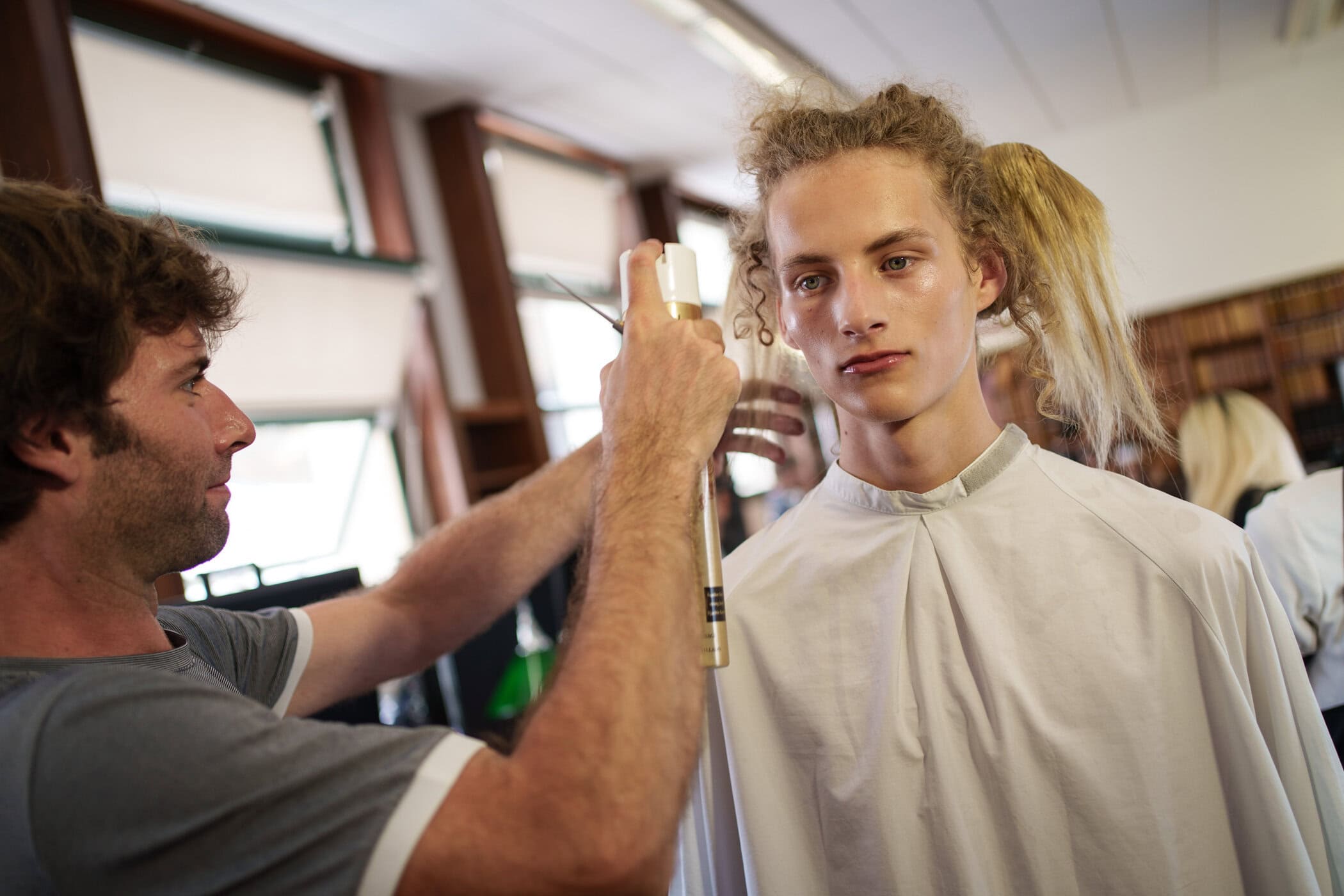Sean Suen Spring 2026 Men's Fashion Show Backstage