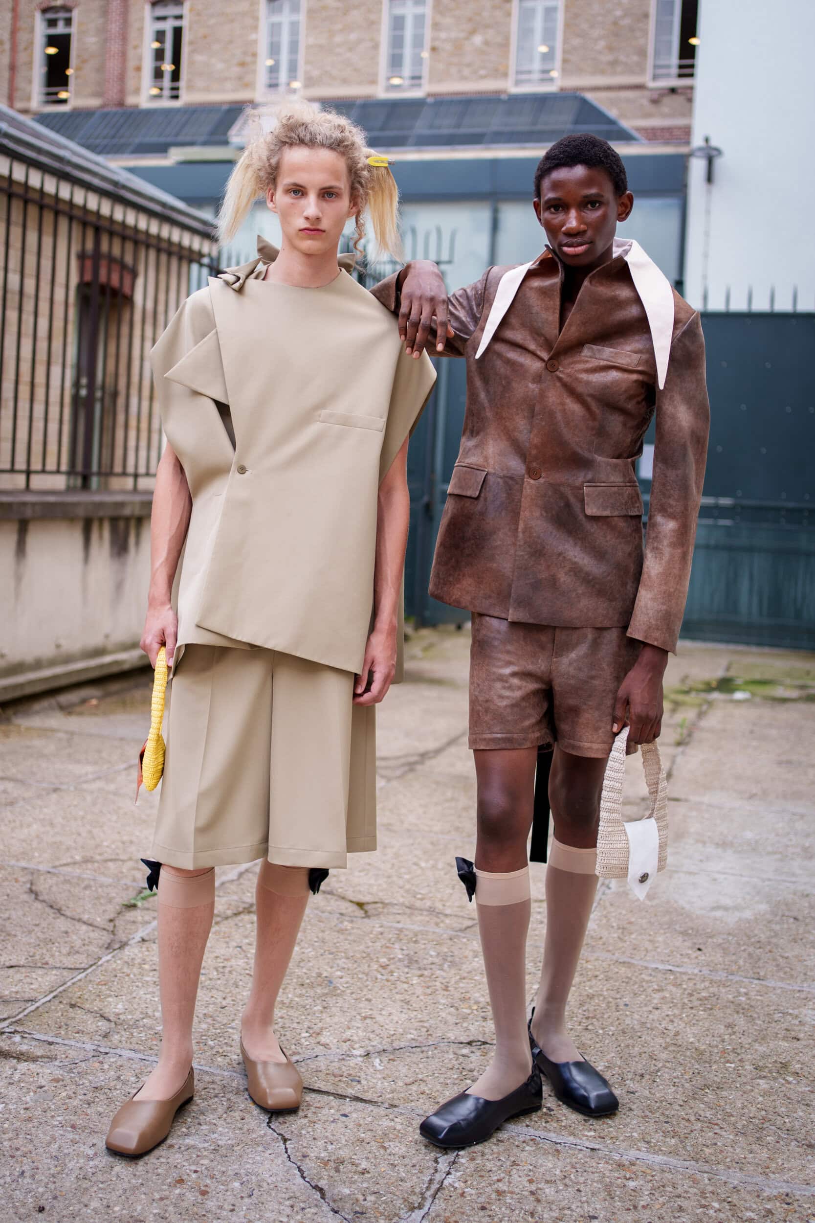Sean Suen Spring 2026 Men's Fashion Show Backstage