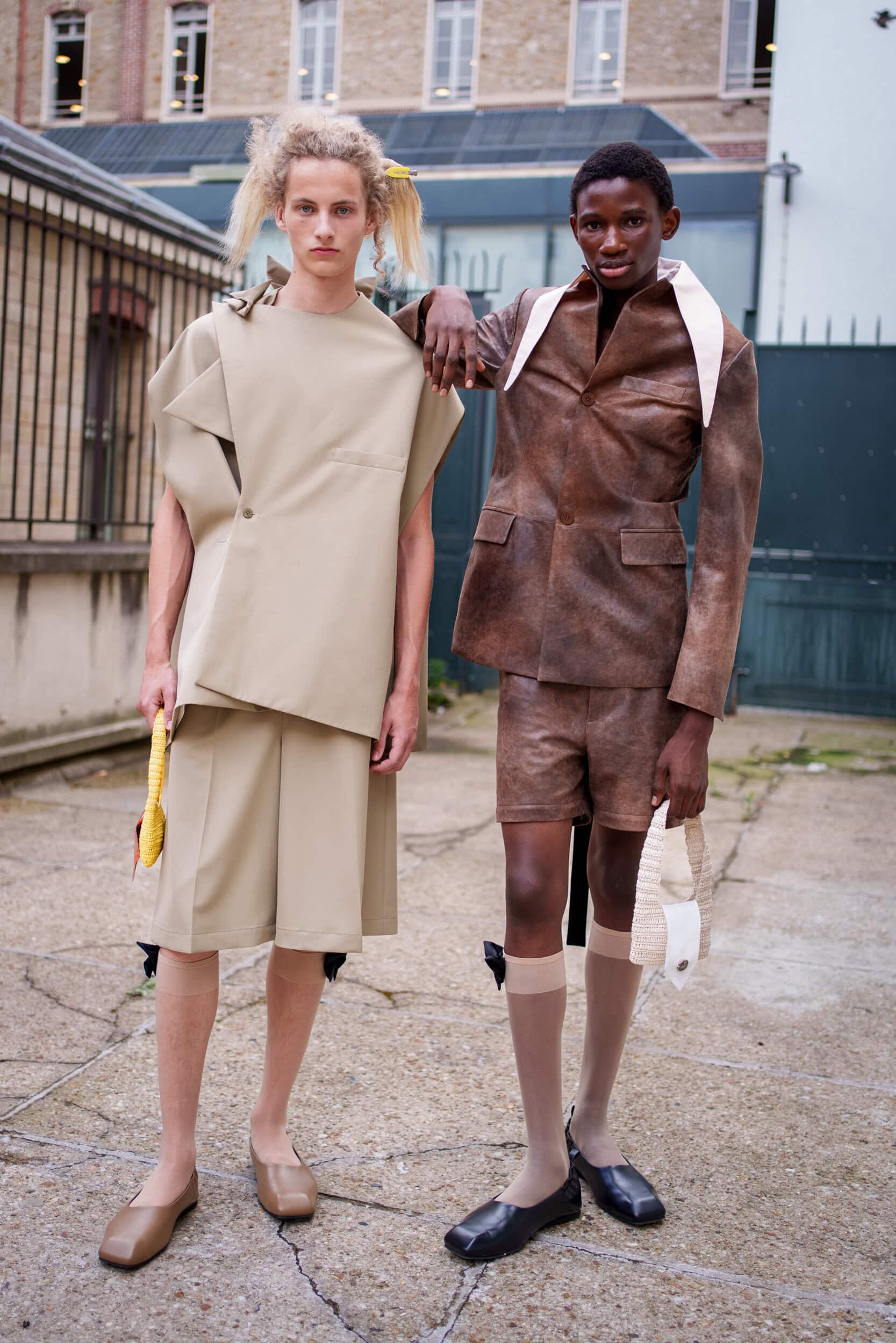 Sean Suen Spring 2026 Men's Fashion Show Backstage