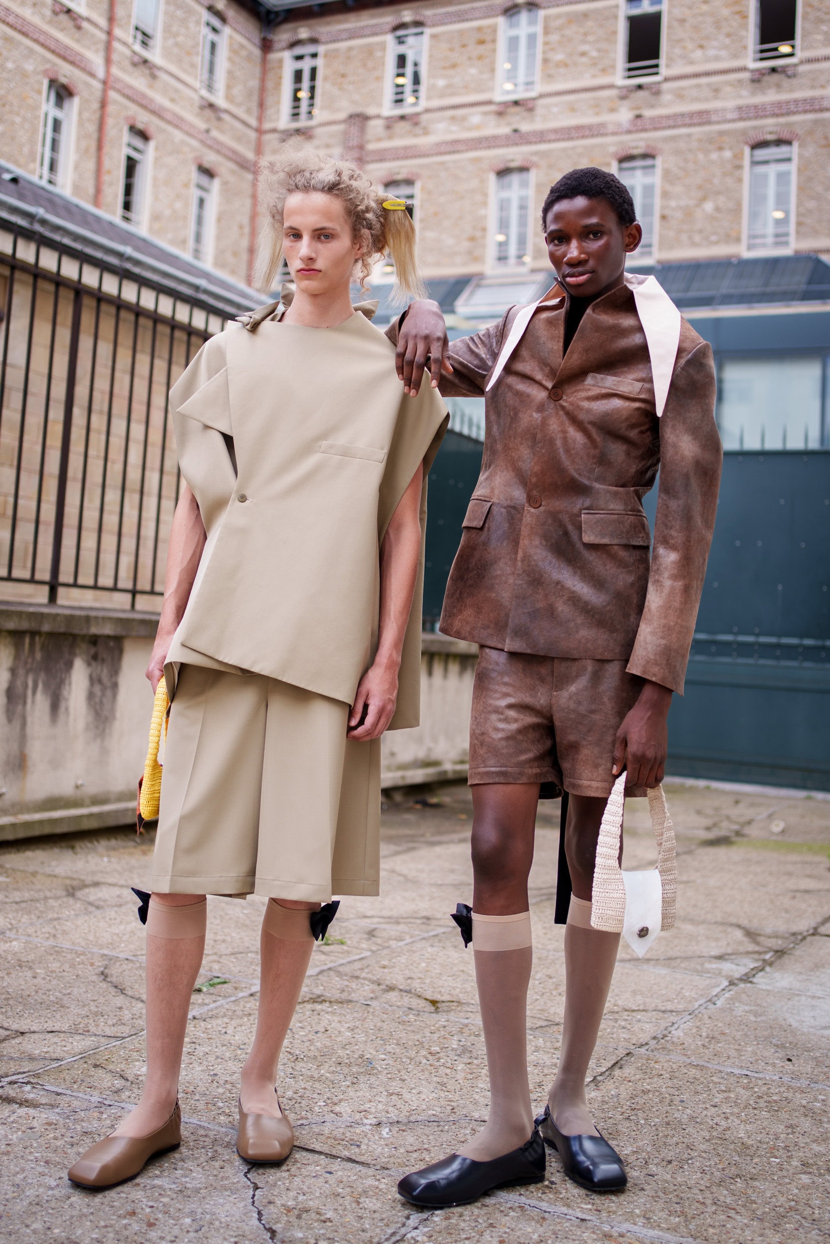 Sean Suen Spring 2026 Men's Fashion Show Backstage