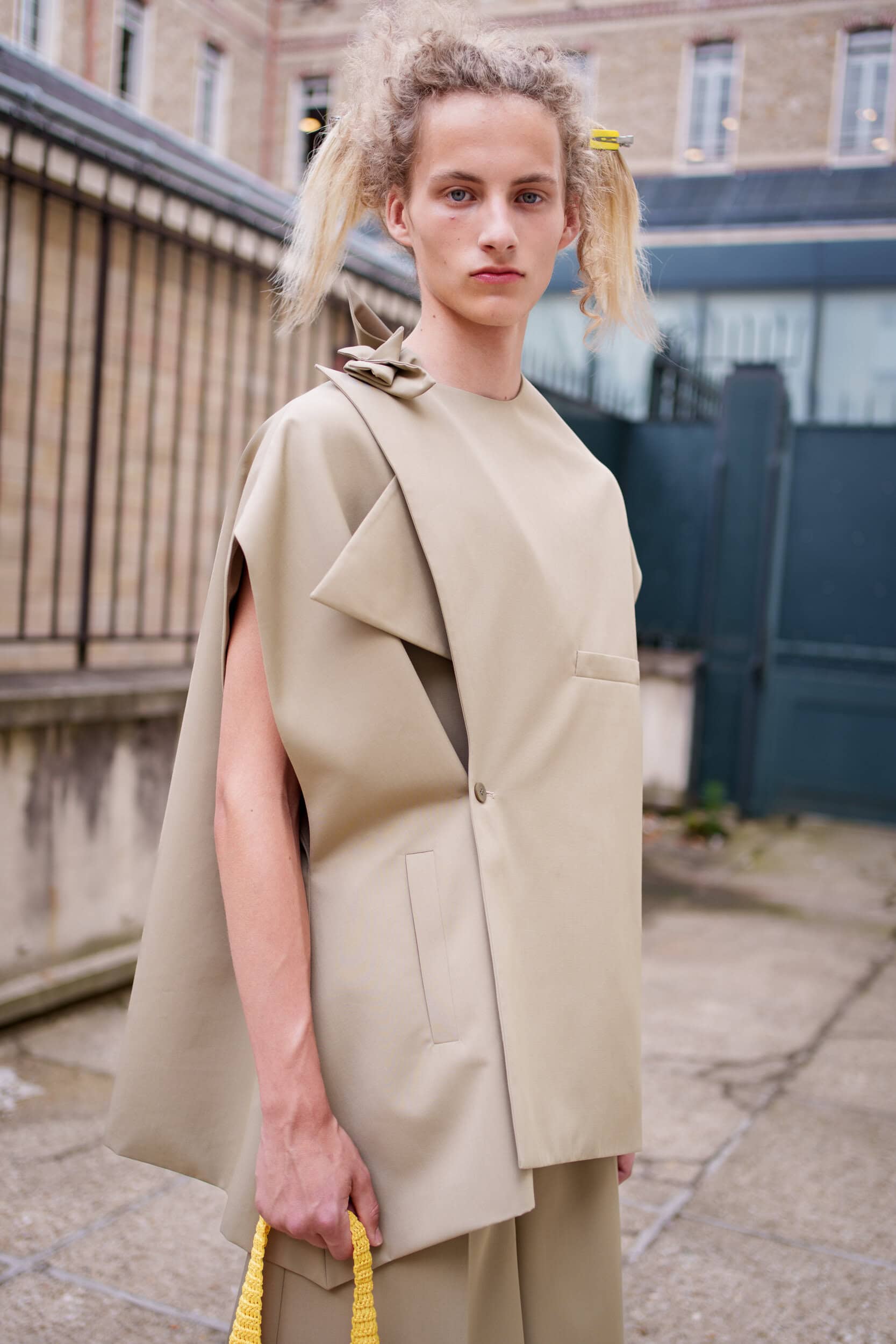Sean Suen Spring 2026 Men's Fashion Show Backstage