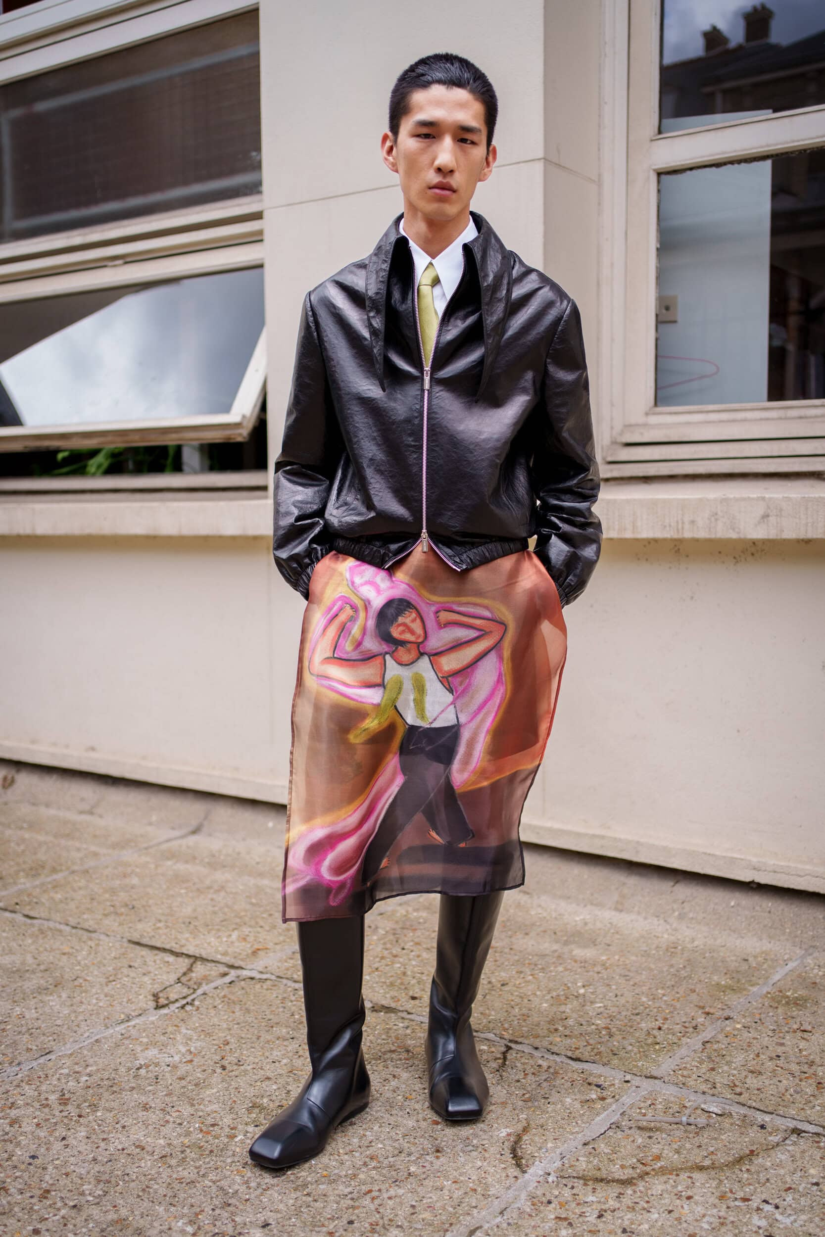 Sean Suen Spring 2026 Men's Fashion Show Backstage