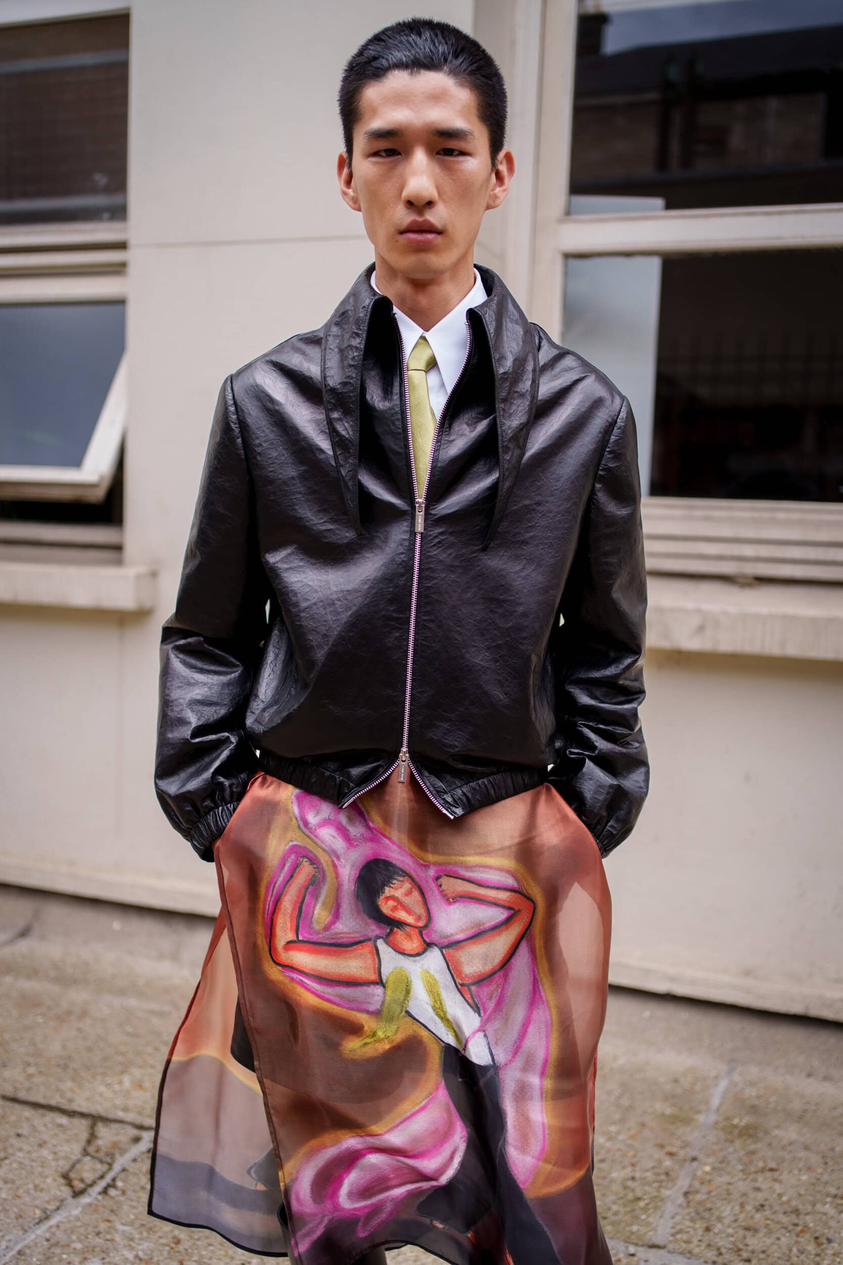 Sean Suen Spring 2026 Men's Fashion Show Backstage