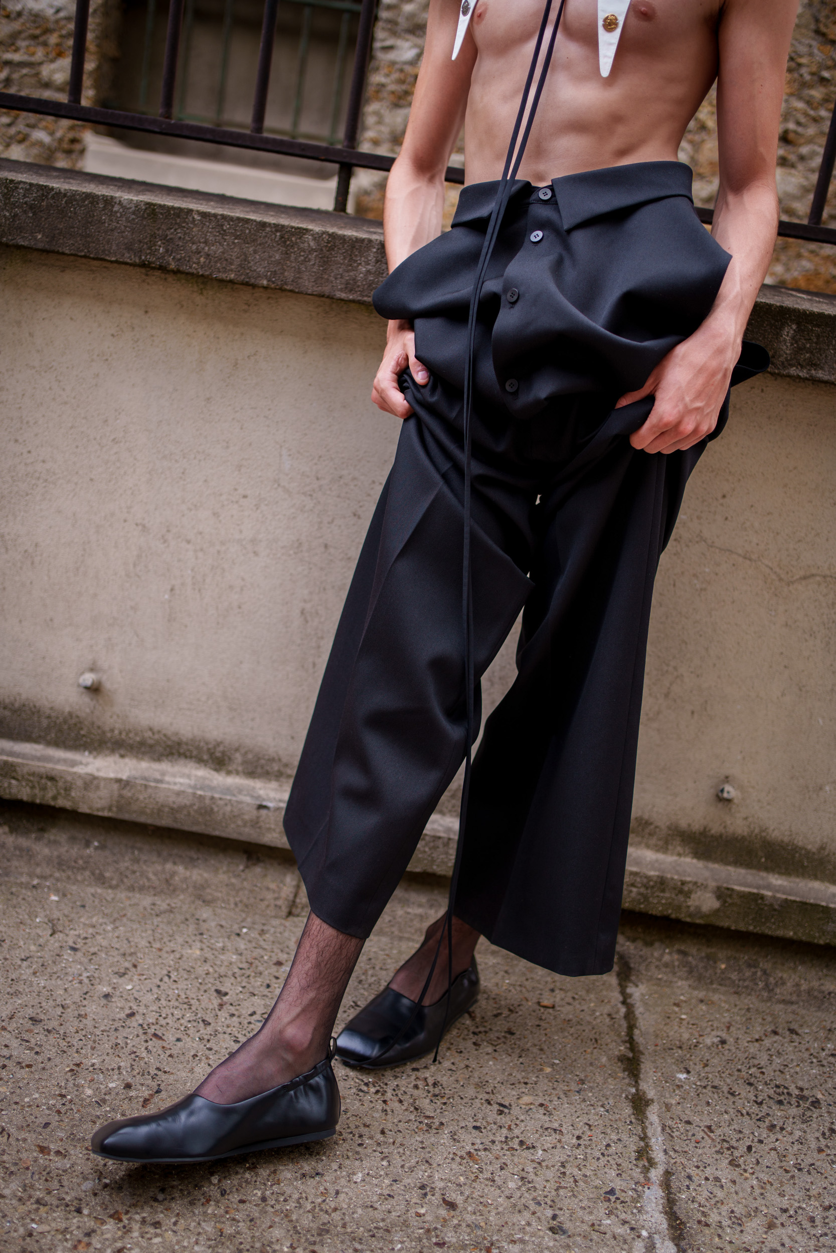 Sean Suen Spring 2026 Men's Fashion Show Backstage