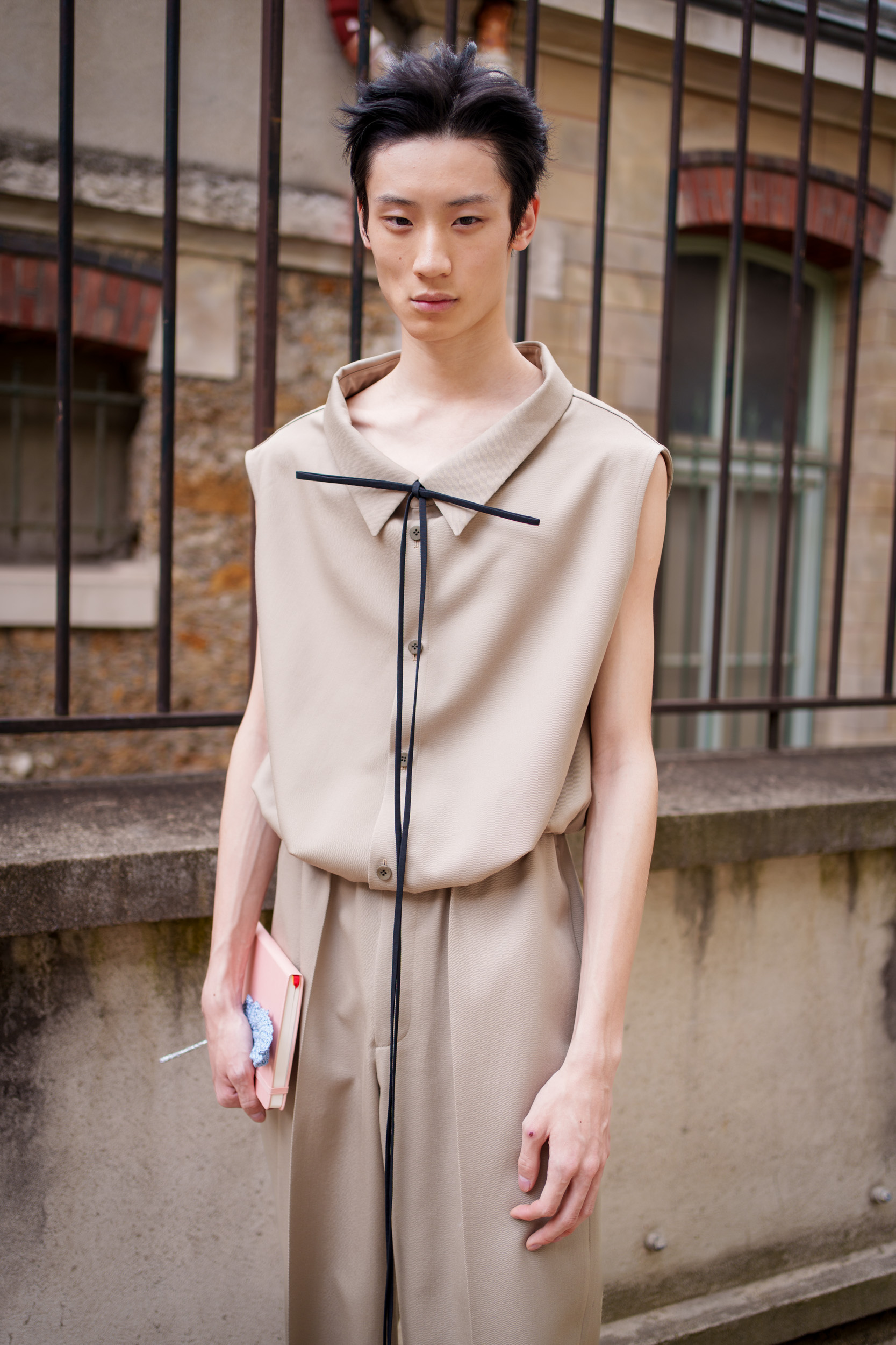 Sean Suen Spring 2026 Men's Fashion Show Backstage