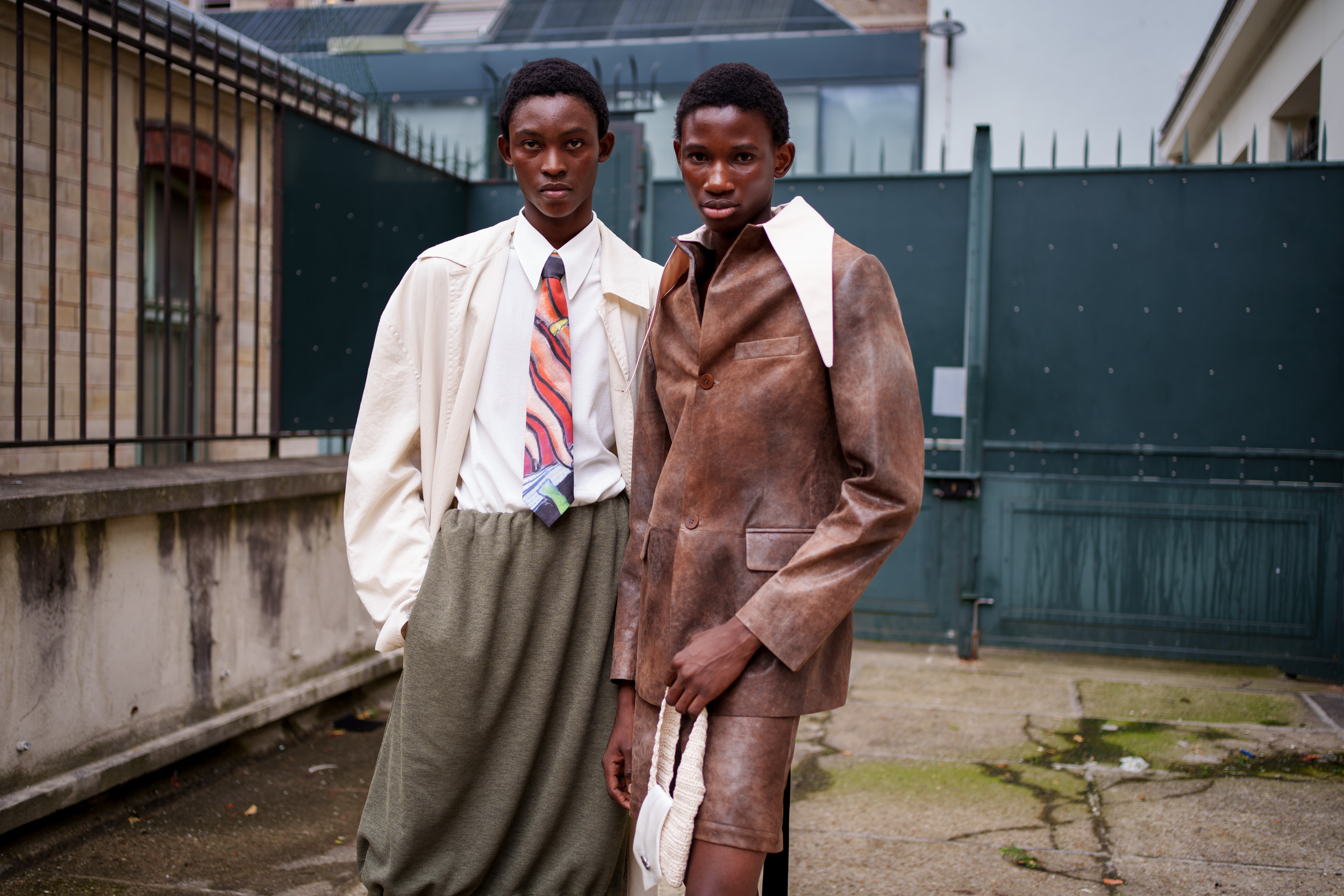 Sean Suen Spring 2026 Men's Fashion Show Backstage