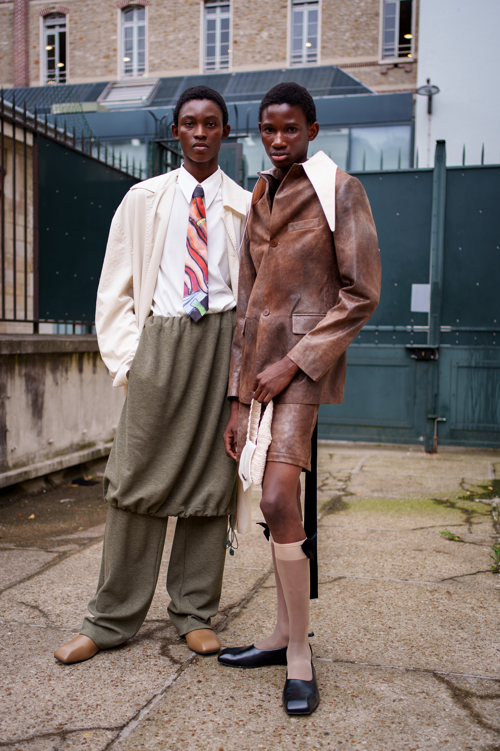 Sean Suen Spring 2026 Men's Fashion Show Backstage