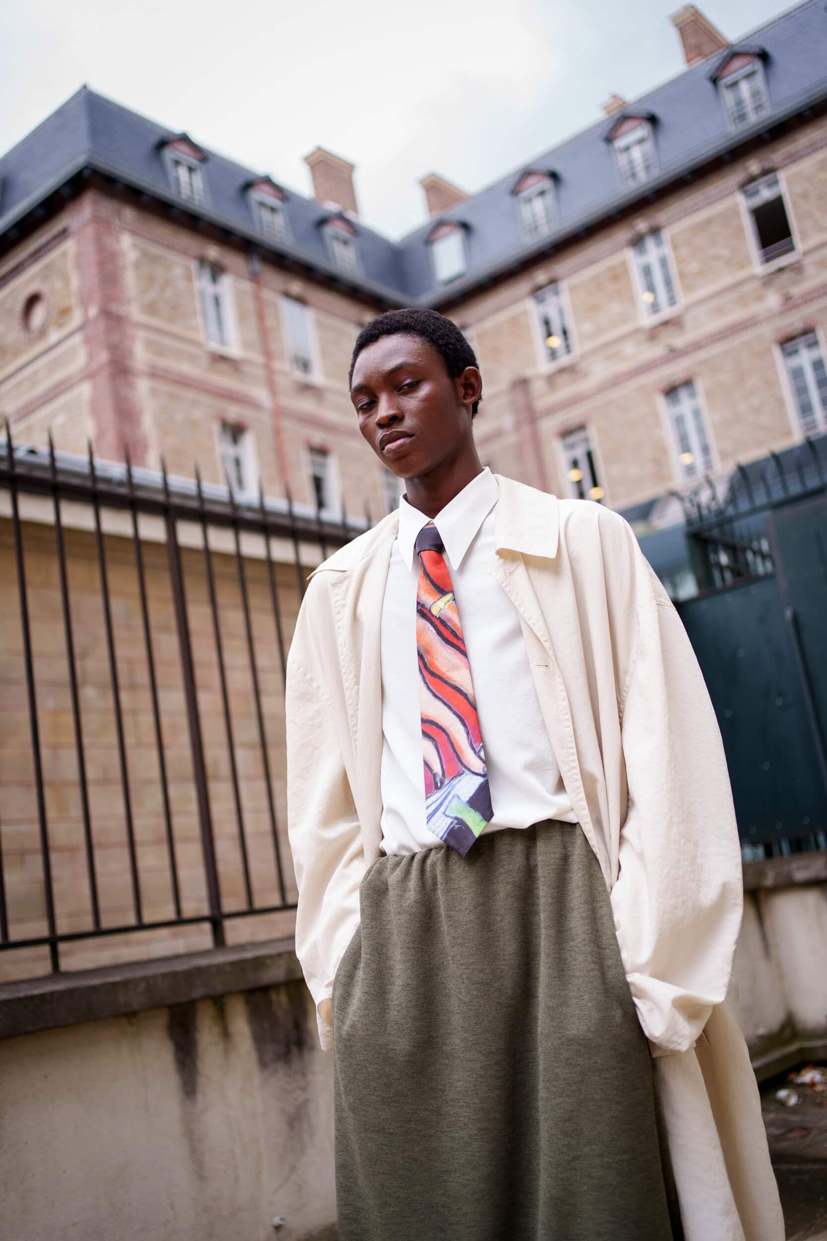 Sean Suen Spring 2026 Men's Fashion Show Backstage