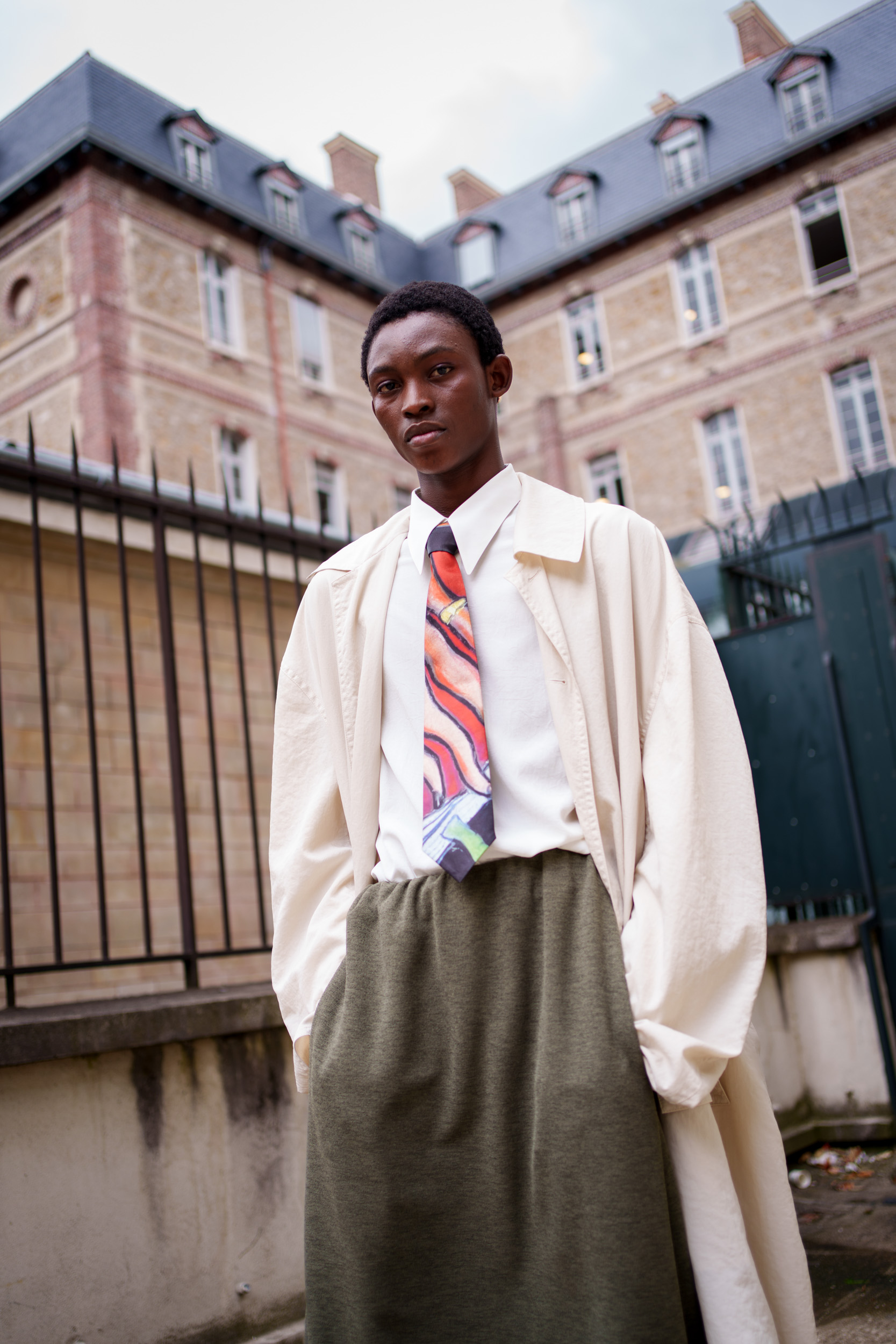 Sean Suen Spring 2026 Men's Fashion Show Backstage