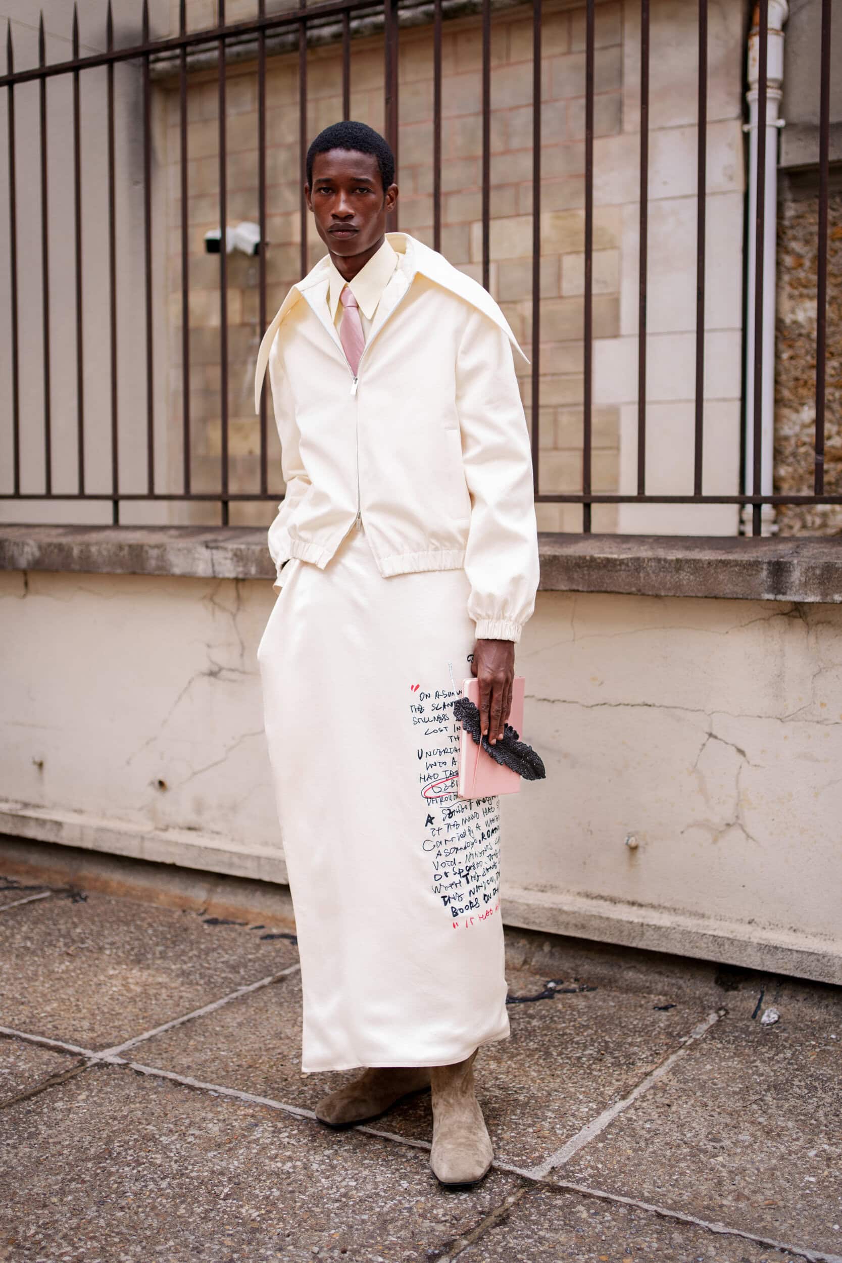 Sean Suen Spring 2026 Men's Fashion Show Backstage