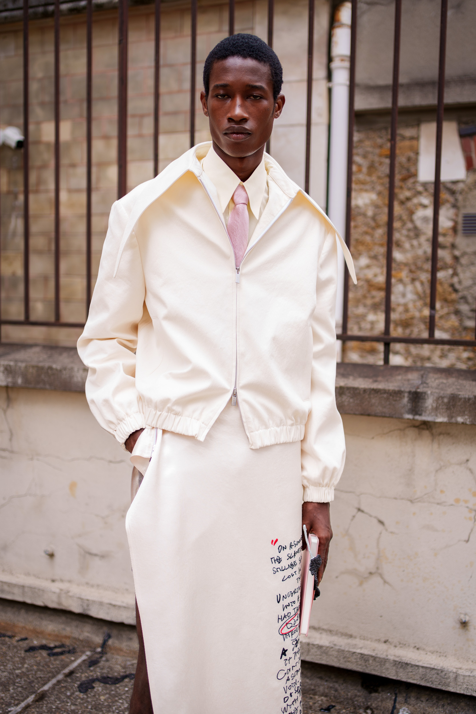 Sean Suen Spring 2026 Men's Fashion Show Backstage