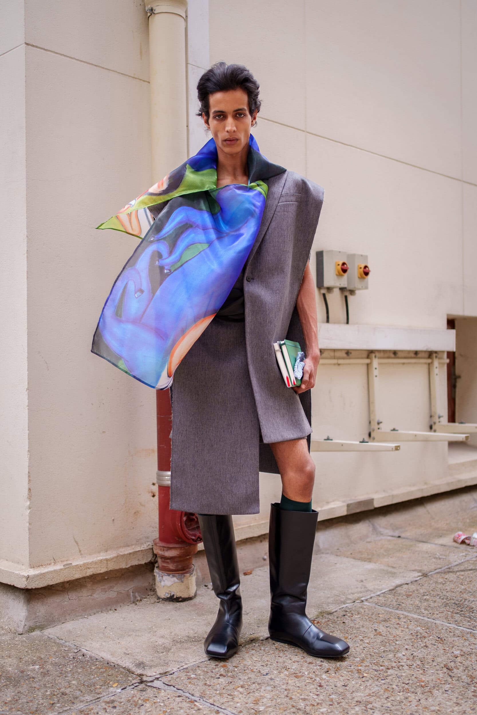 Sean Suen Spring 2026 Men's Fashion Show Backstage