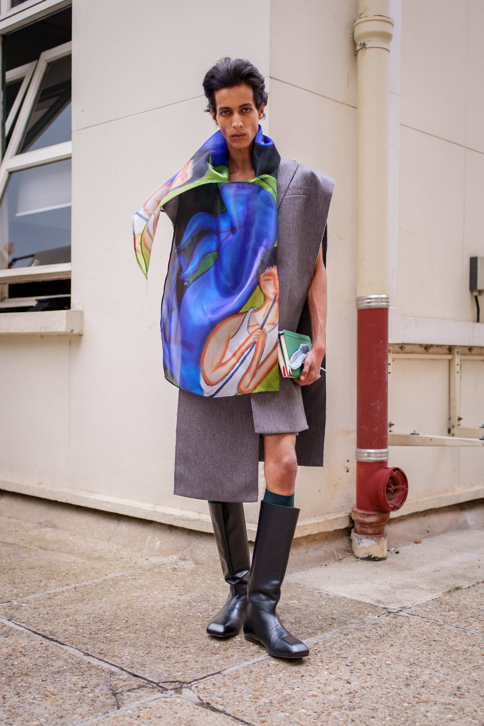 Sean Suen Spring 2026 Men's Fashion Show Backstage