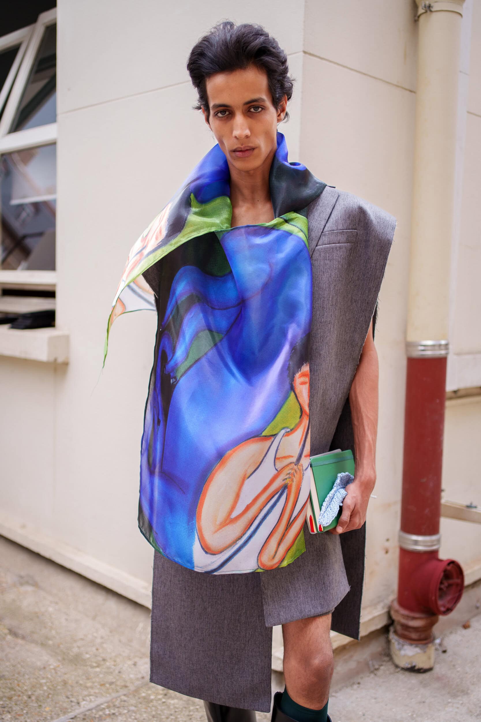 Sean Suen Spring 2026 Men's Fashion Show Backstage