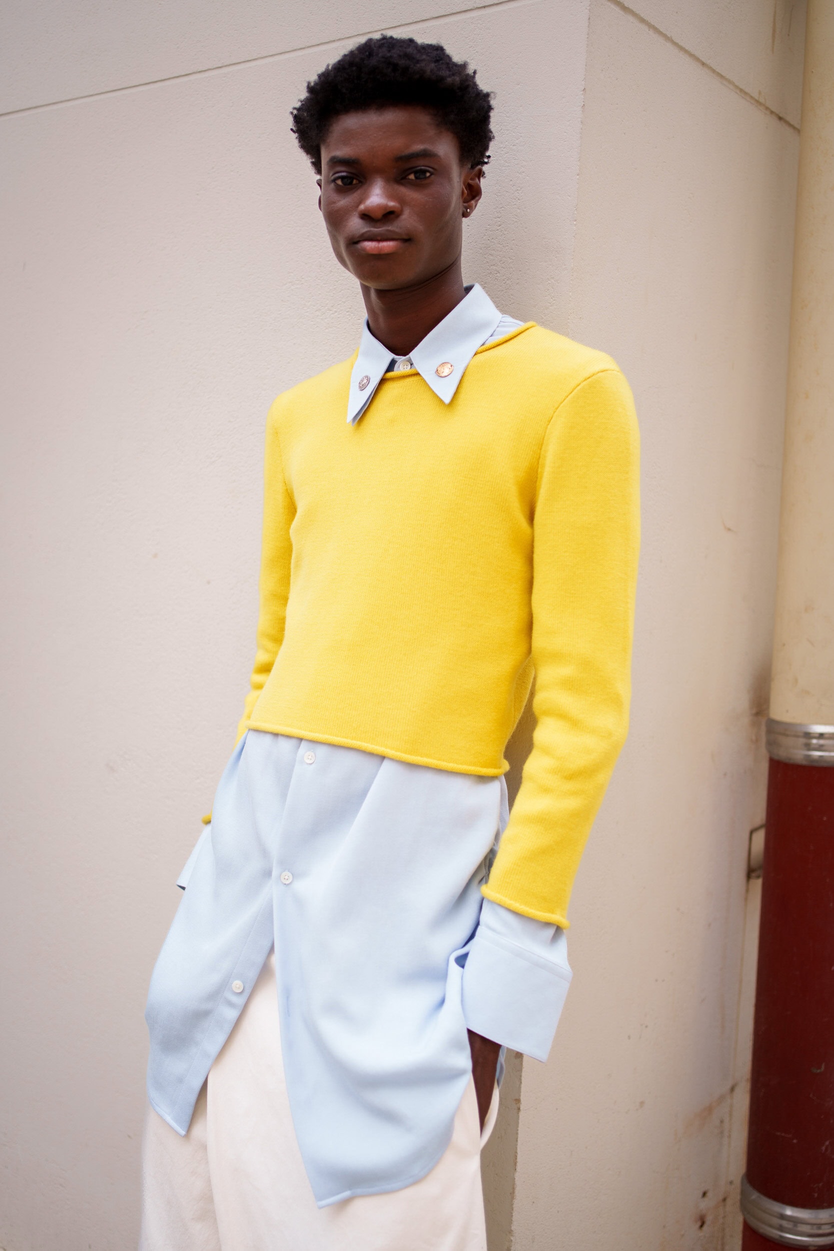 Sean Suen Spring 2026 Men's Fashion Show Backstage