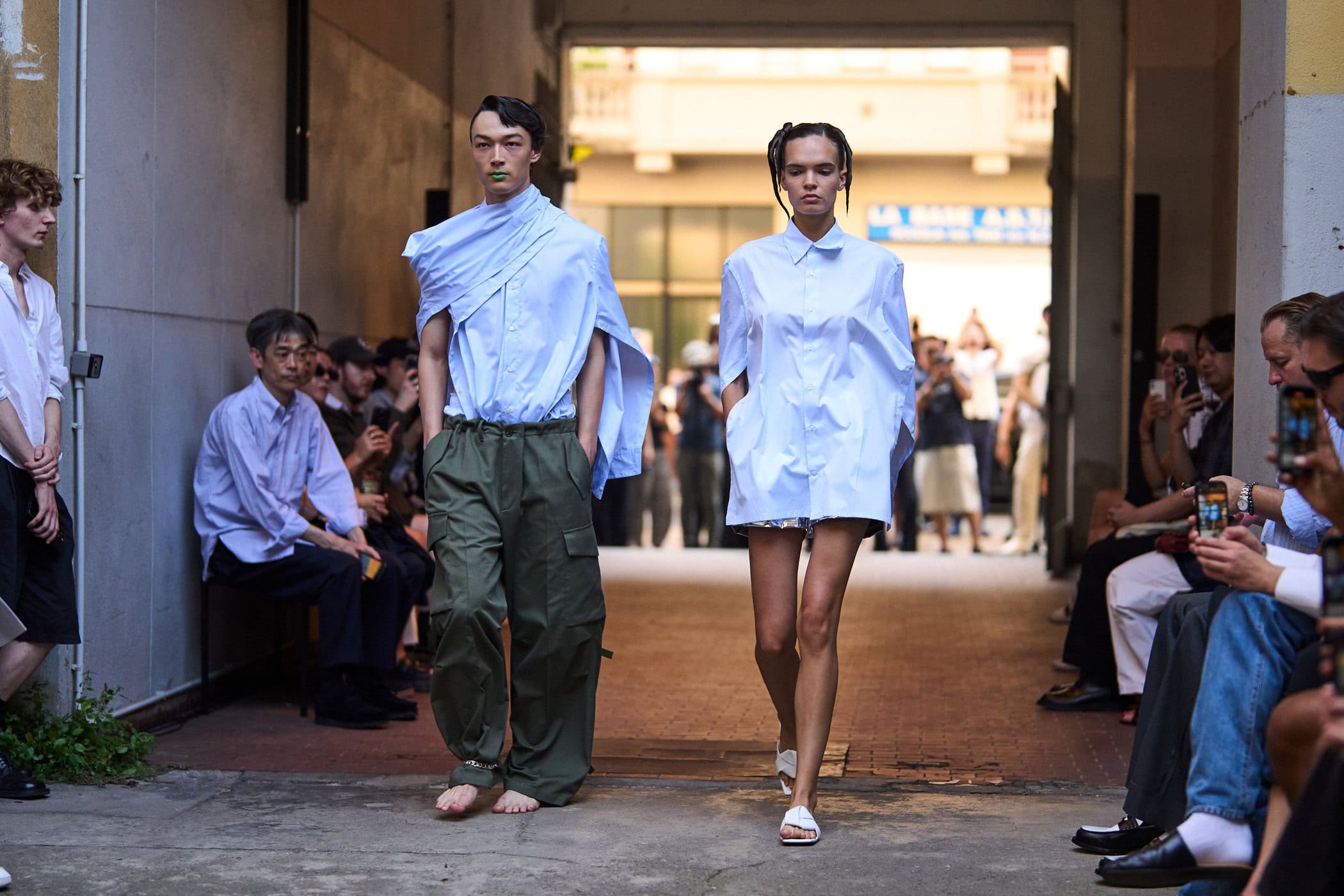 Setchu Spring 2026 Men's Fashion Show Atmosphere