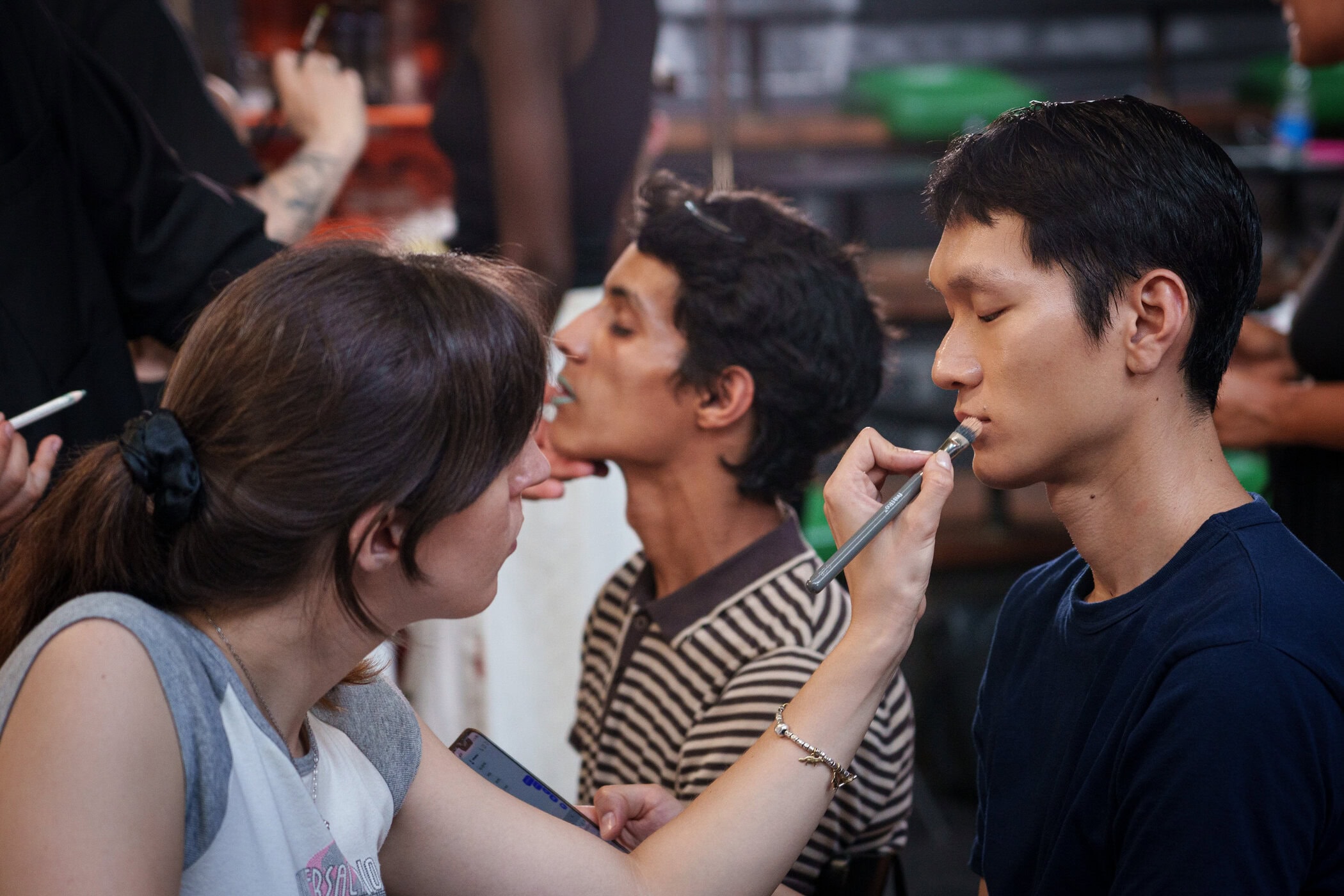 Setchu Spring 2026 Men's Fashion Show Backstage