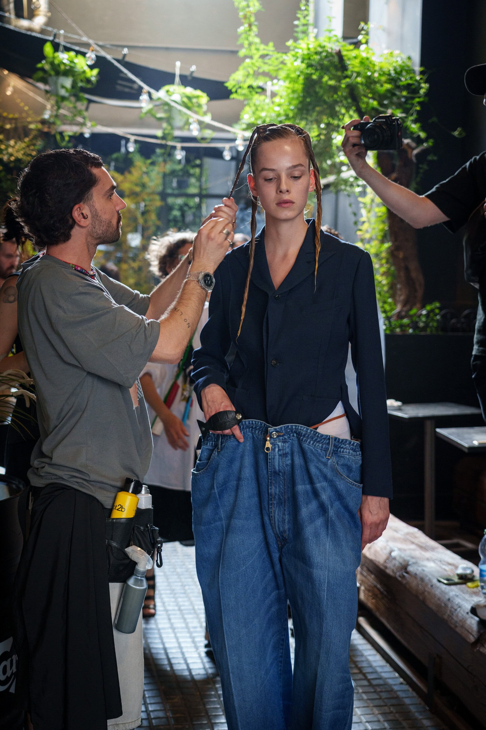 Setchu Spring 2026 Men's Fashion Show Backstage