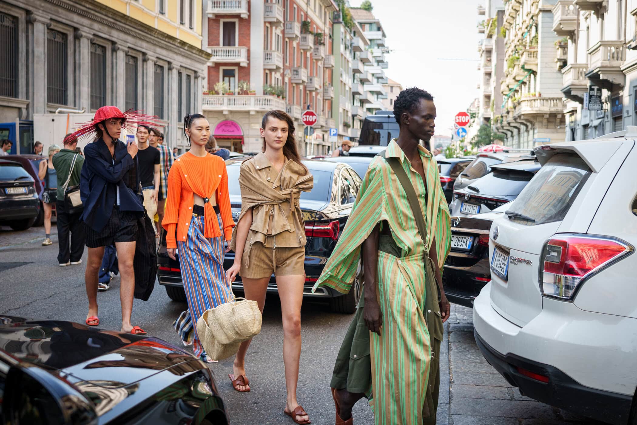 Setchu Spring 2026 Men's Fashion Show Backstage