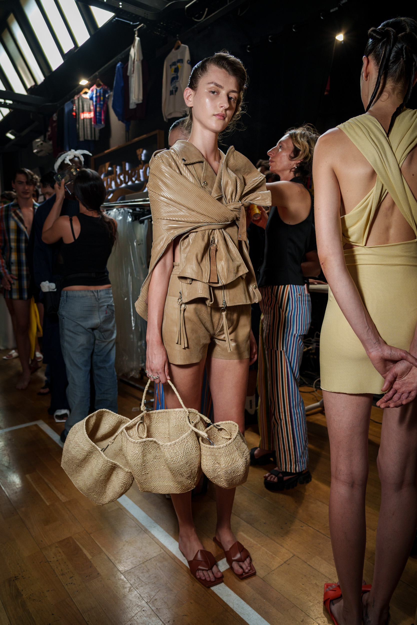 Setchu Spring 2026 Men's Fashion Show Backstage