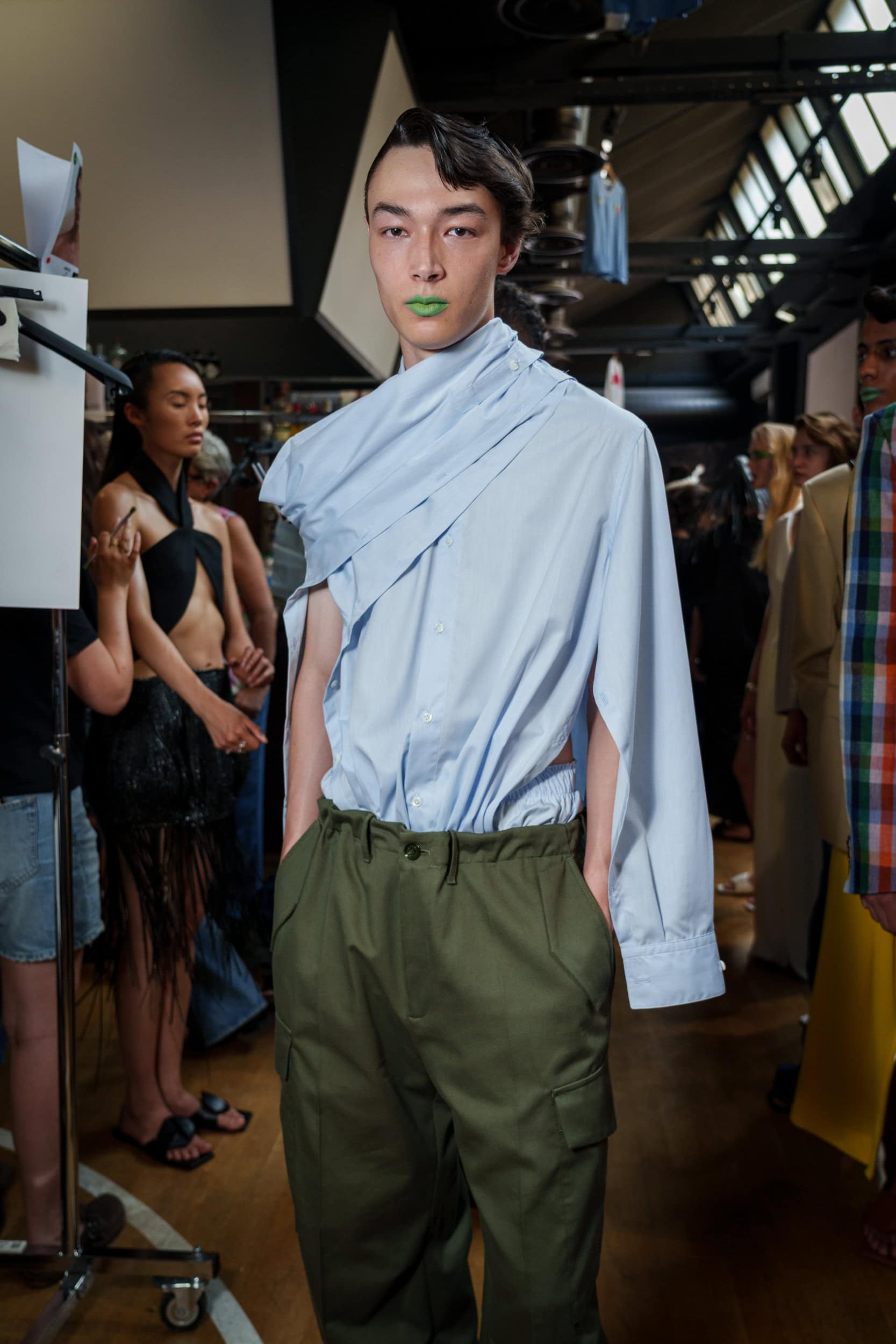 Setchu Spring 2026 Men's Fashion Show Backstage
